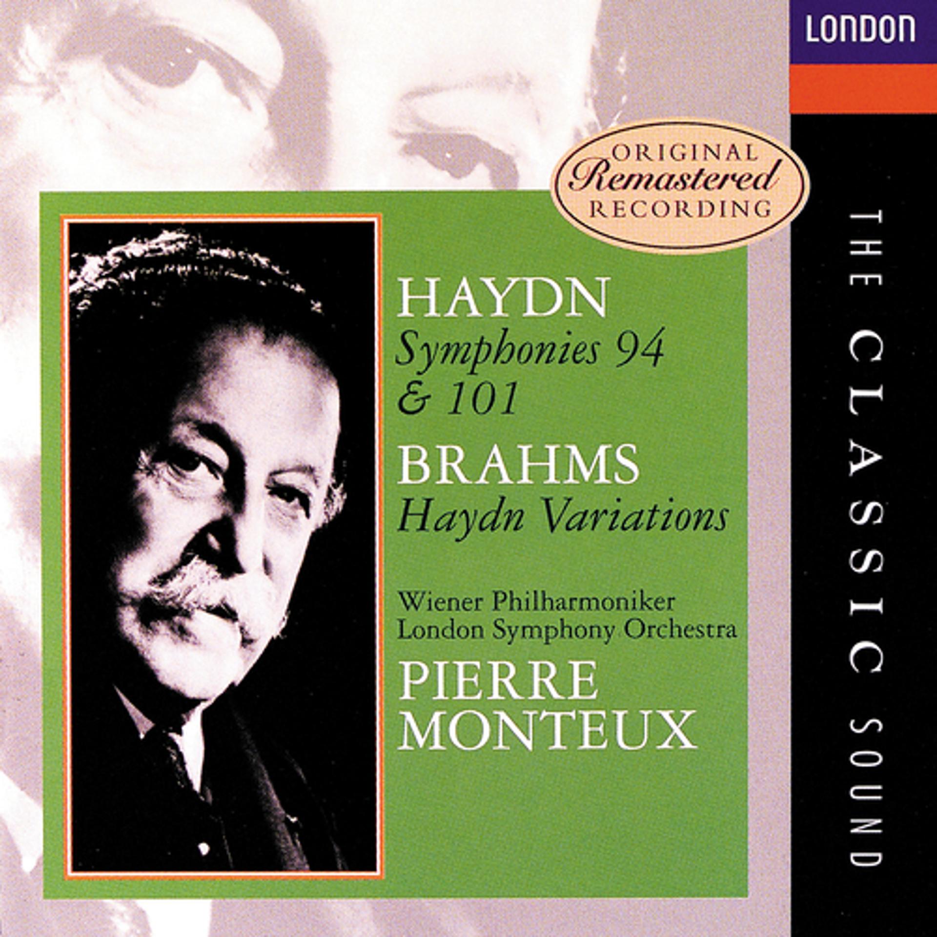 Постер альбома Haydn: Symphonies Nos. 94 & 101; Brahms: "Haydn" Variations