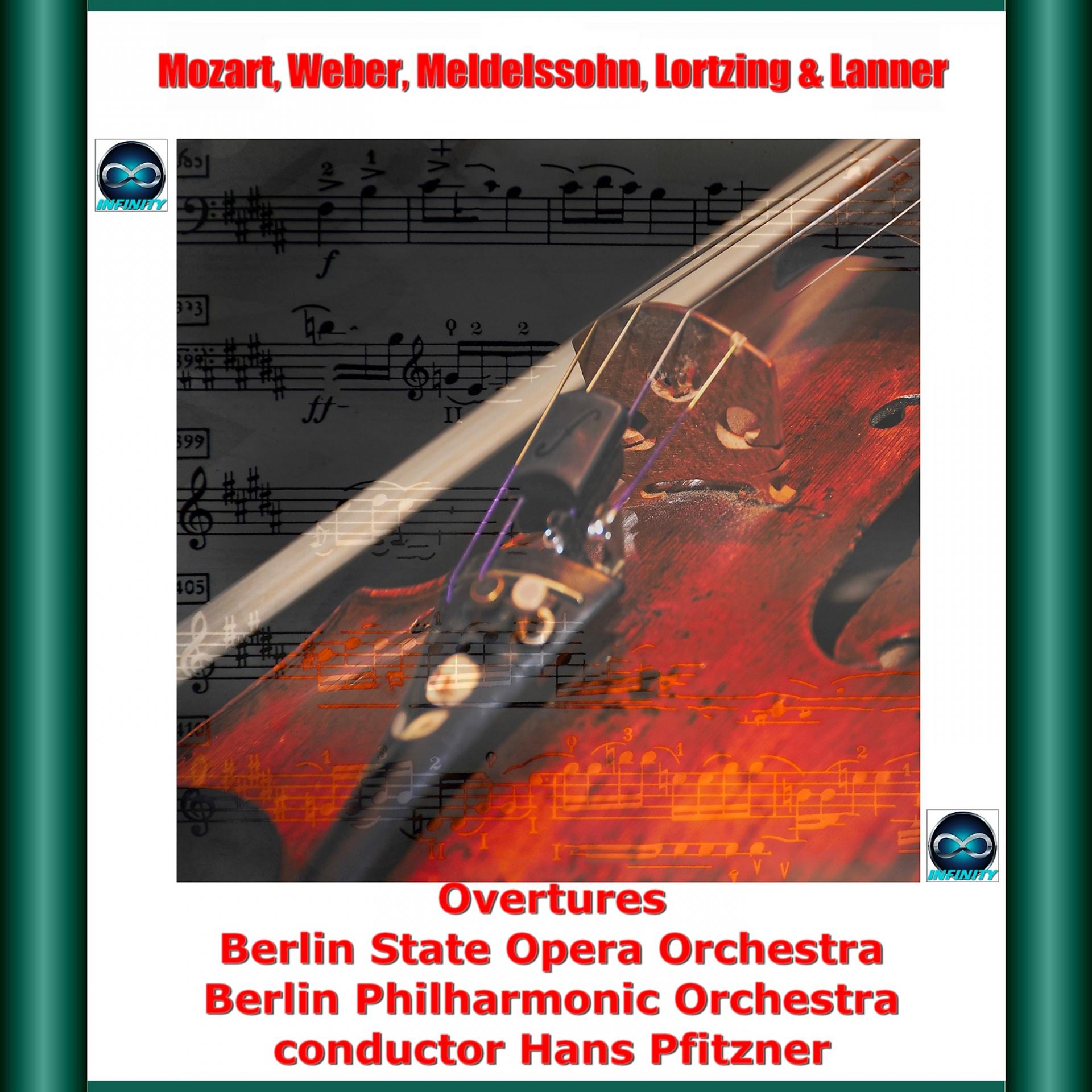 Постер альбома Mozart, Weber, Meldelssohn, Lortzing & Lanner: Overtures