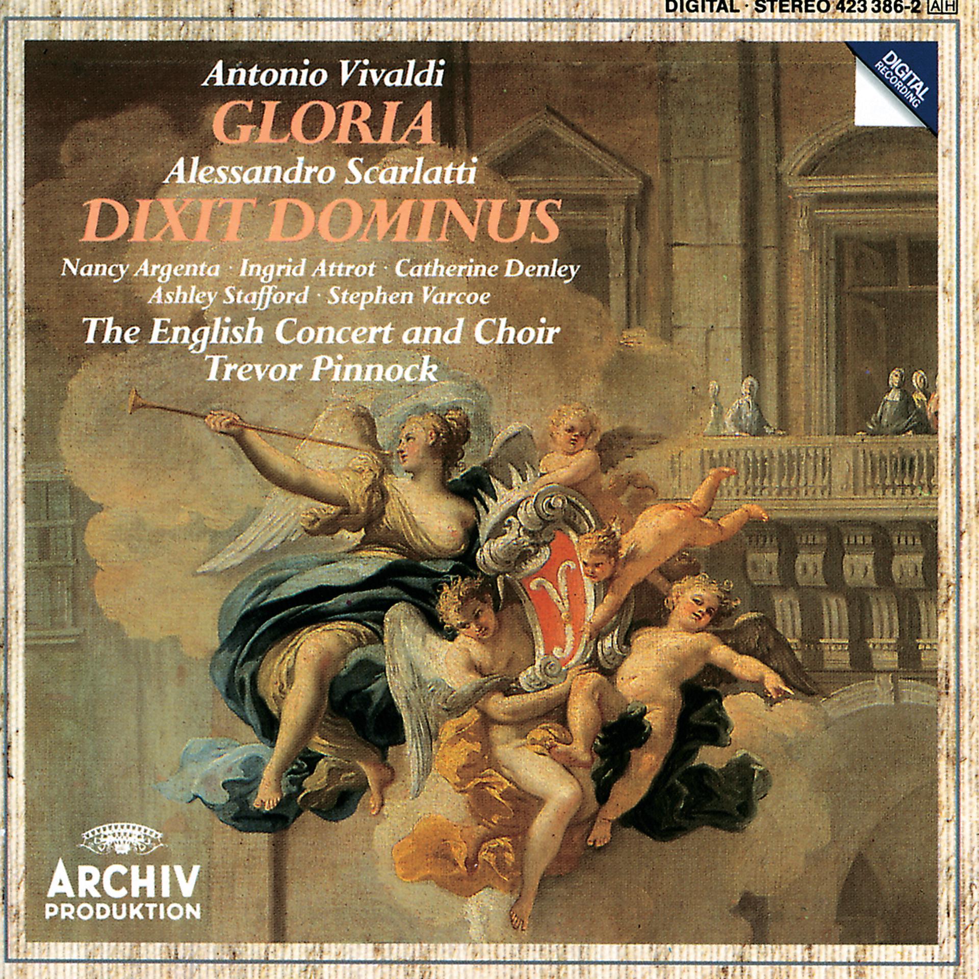 Постер альбома Vivaldi: Gloria / Scarlatti: Dixit Dominus