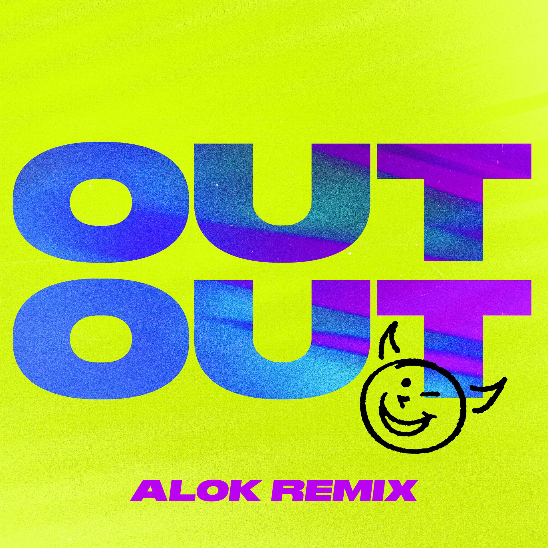 Постер альбома OUT OUT (feat. Charli XCX & Saweetie) [Alok Remix]