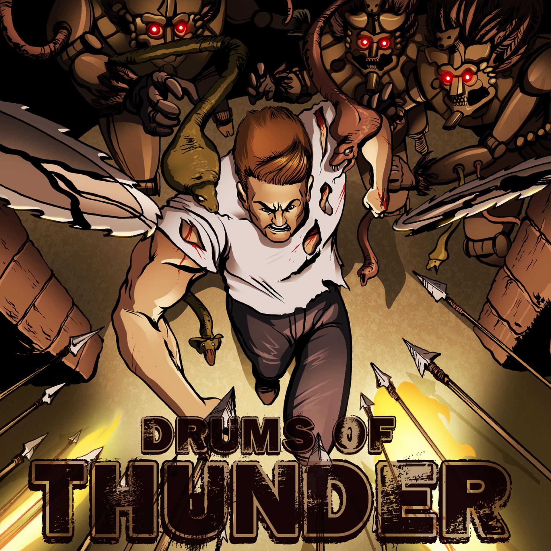 Постер альбома Drums Of Thunder - Film Trailer Music
