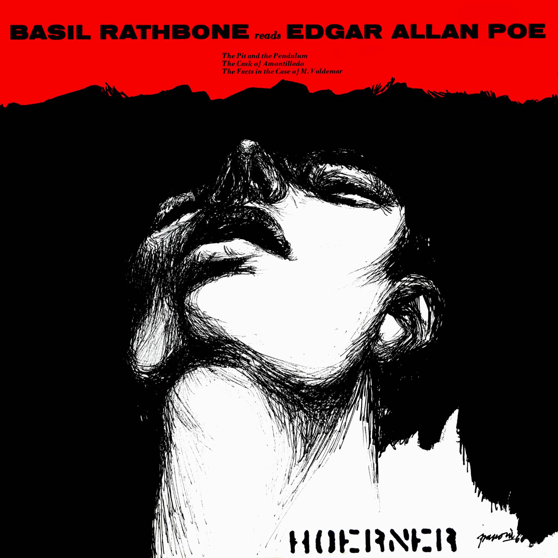 Постер альбома Basil Rathbone Reads Edgar Allan Poe