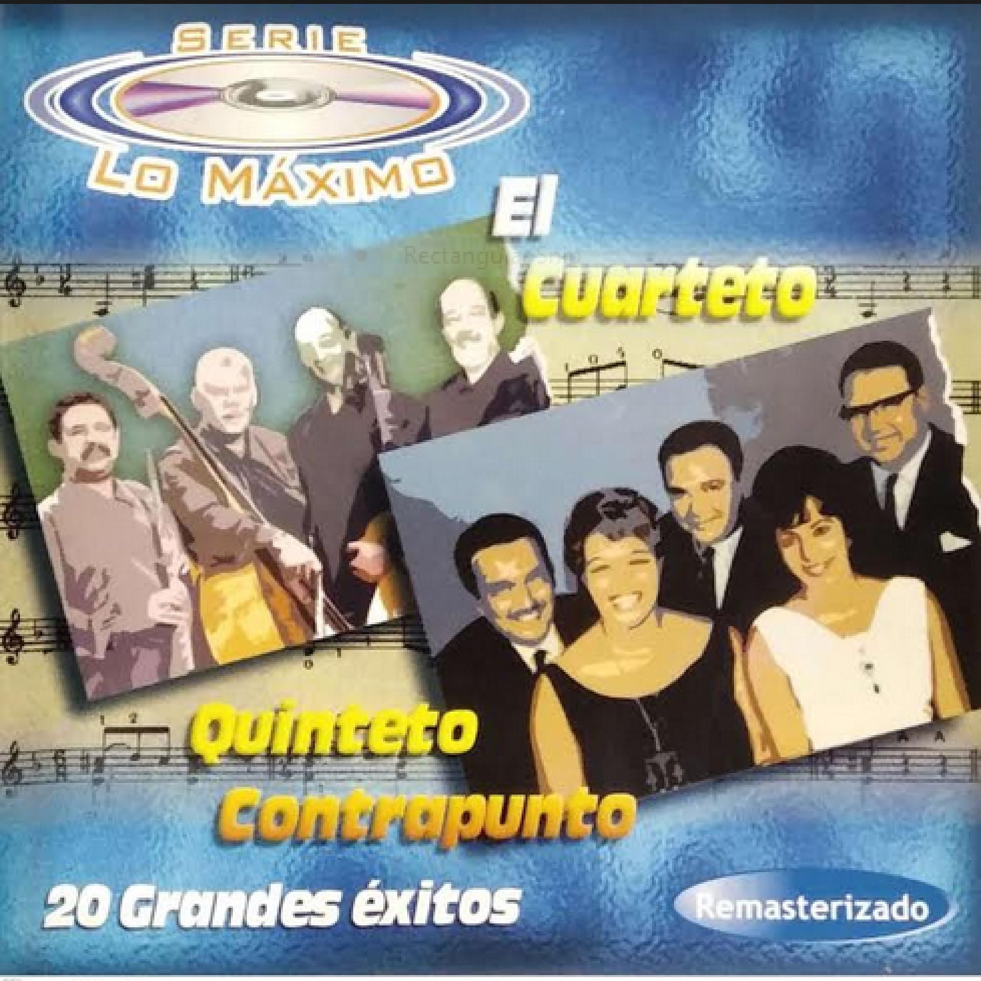 Постер альбома 20 Grandes Exitos: El Cuarteto y Quinteto Contrapunto