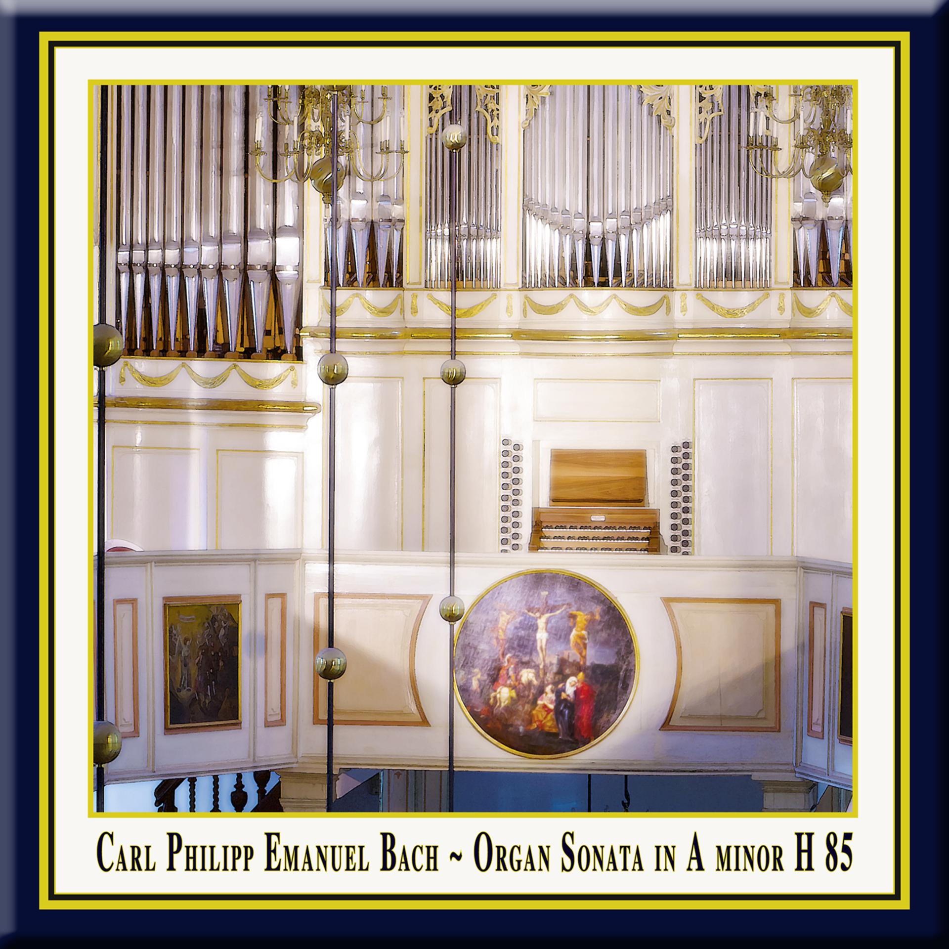 Постер альбома C.Ph.E.Bach: Organ Sonata in A Minor, H. 85, Wq. 70/4 / Orgelsonate in a-moll (Wq 70:4)