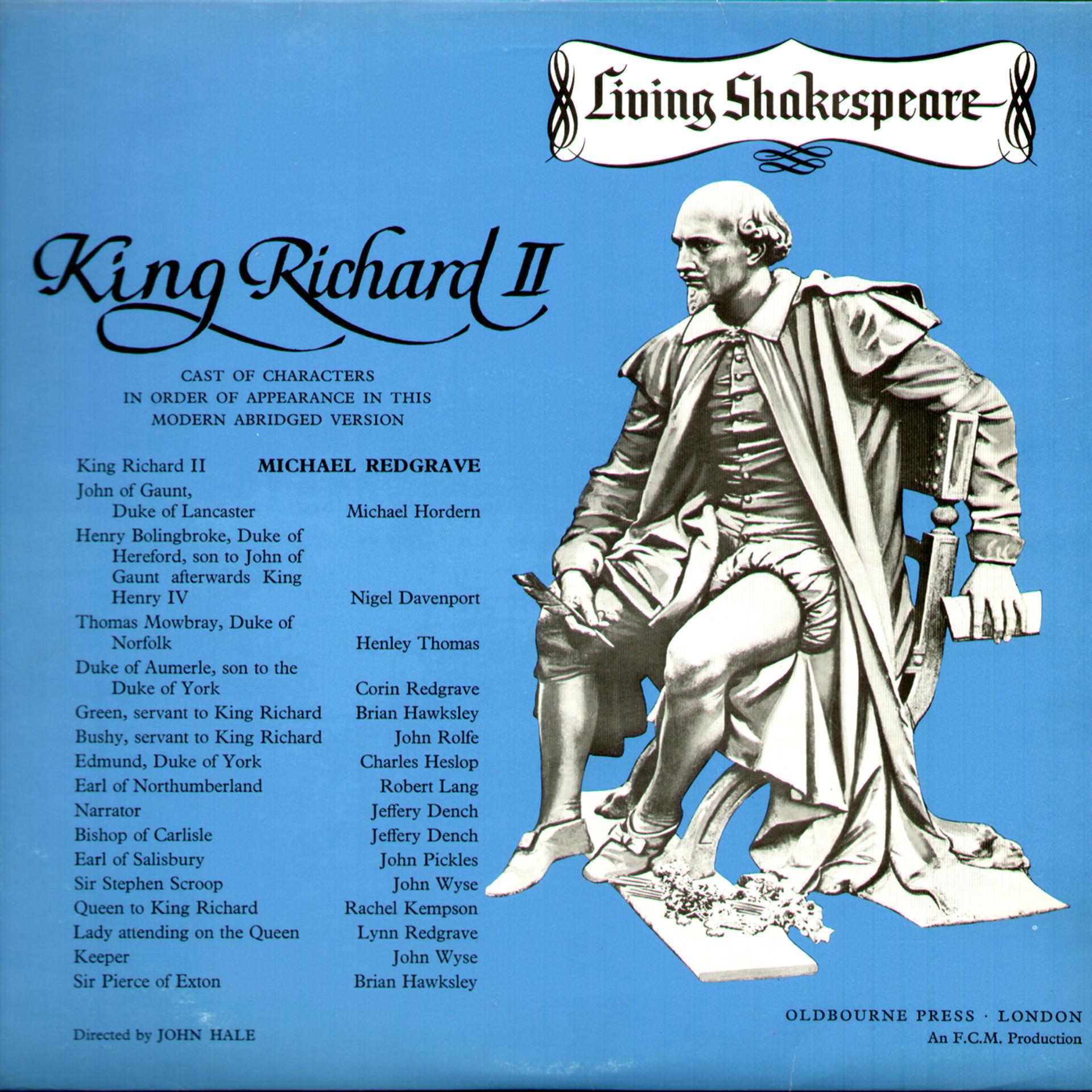 Постер альбома Shakespeare's Richard III