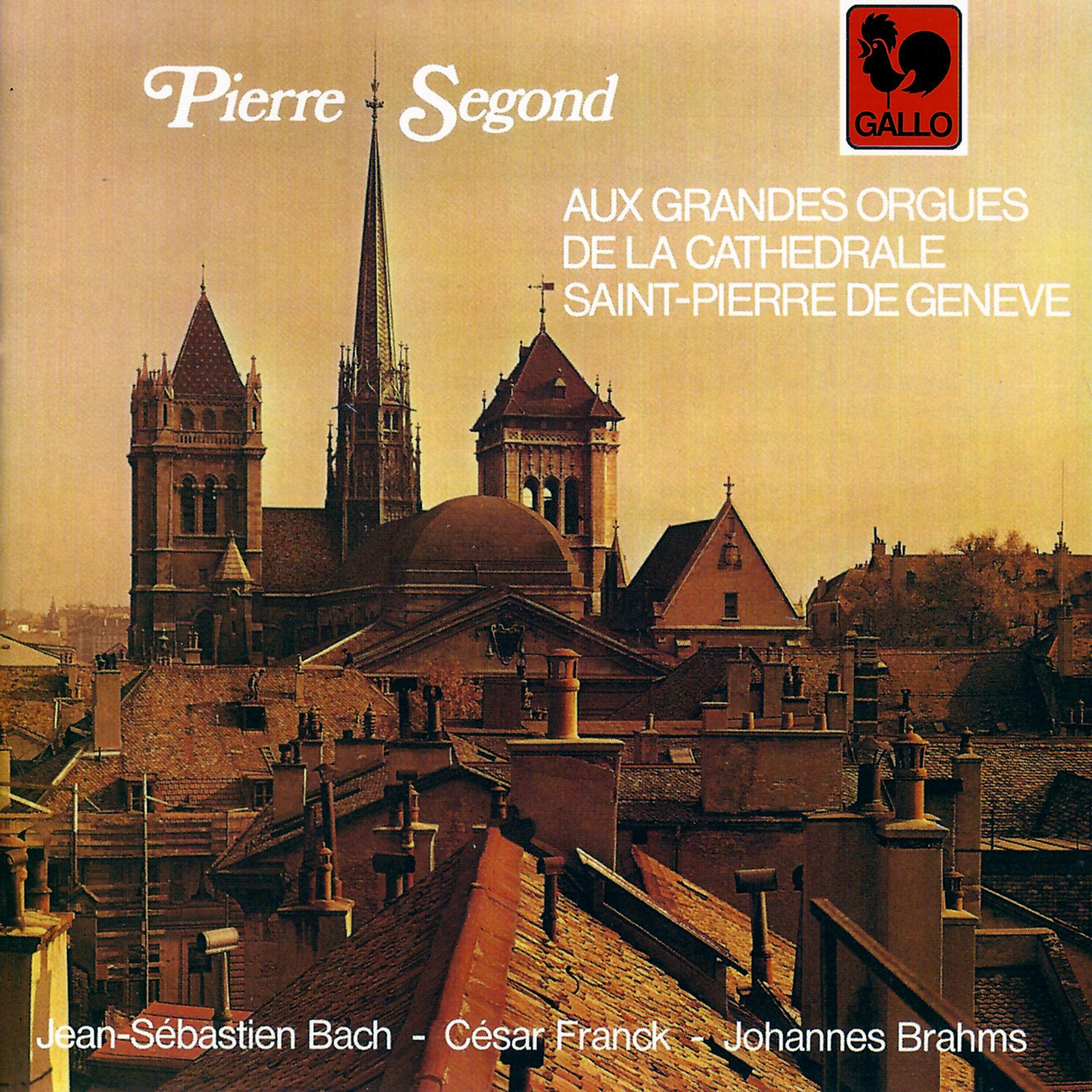 Постер альбома Bach – Brahms – Franck: Les grandes orgues de la cathédrale Saint-Pierre à Genève