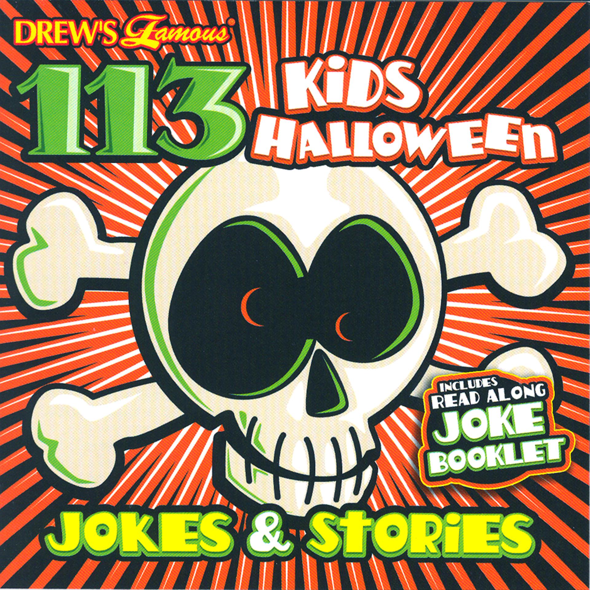 Постер альбома 113 Kids Halloween Jokes & Stories