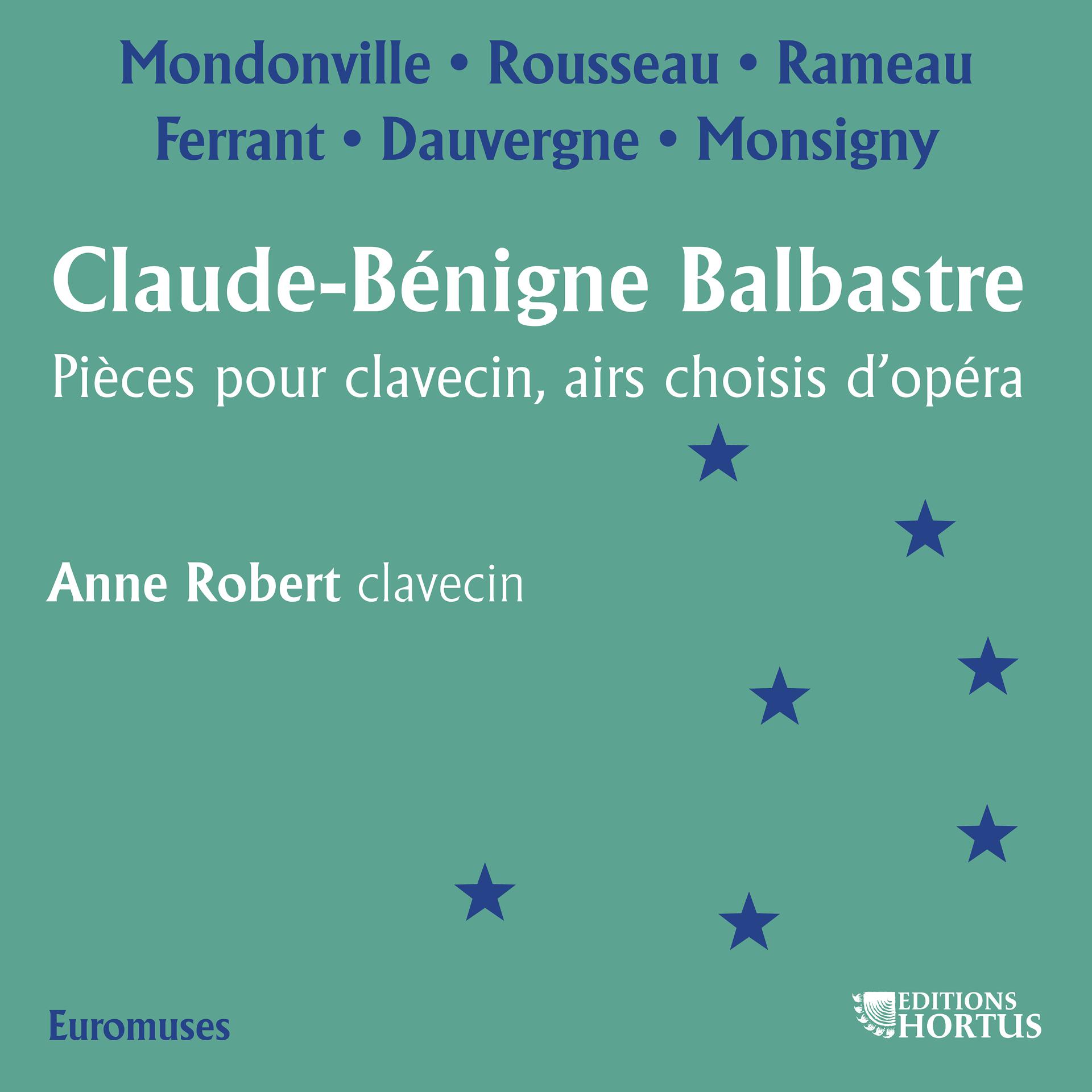 Постер альбома Balbastre: Pièces pour clavecin, airs choisis d'opéras