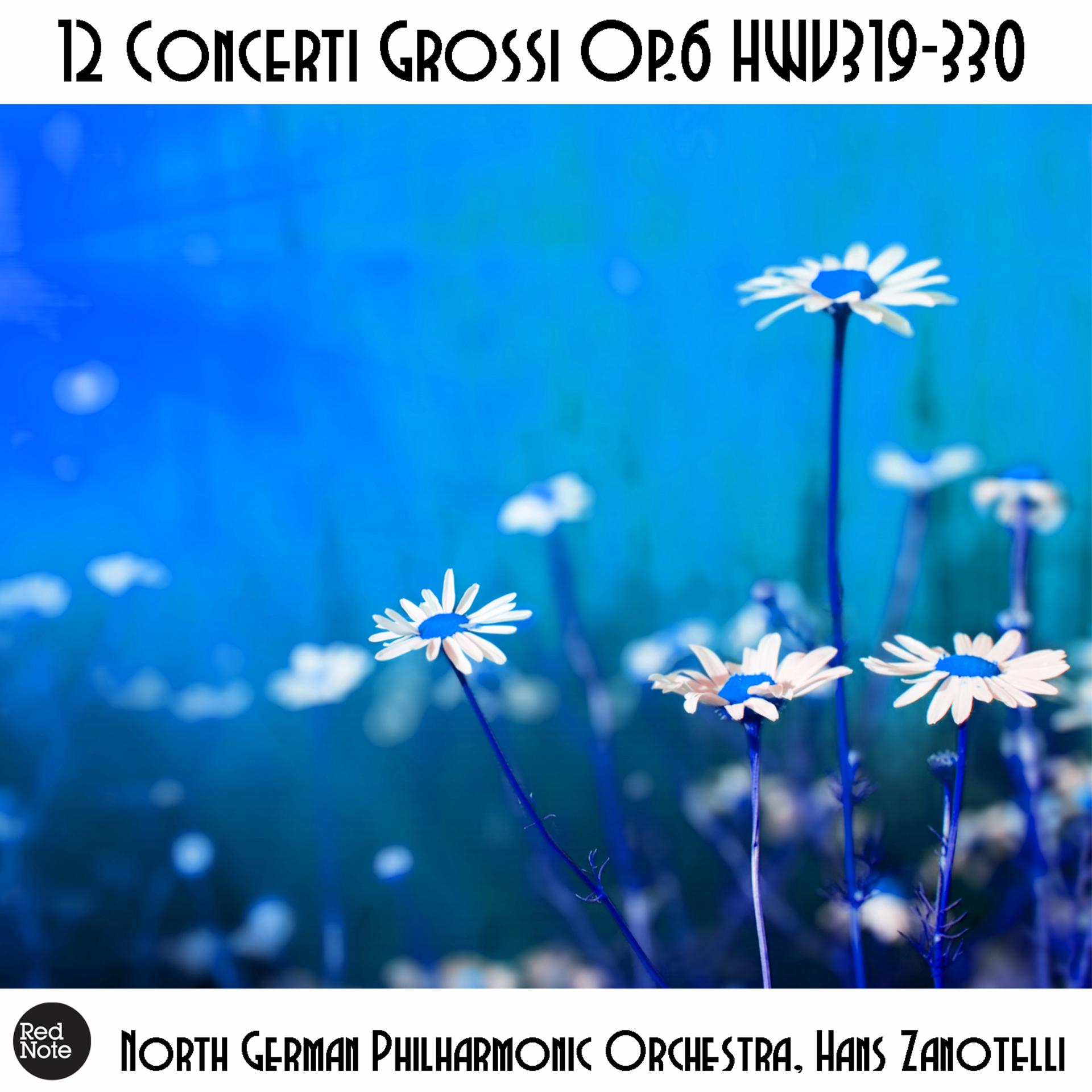 Постер альбома Handel: 12 Concerti Grossi Op.6 HWV319-330