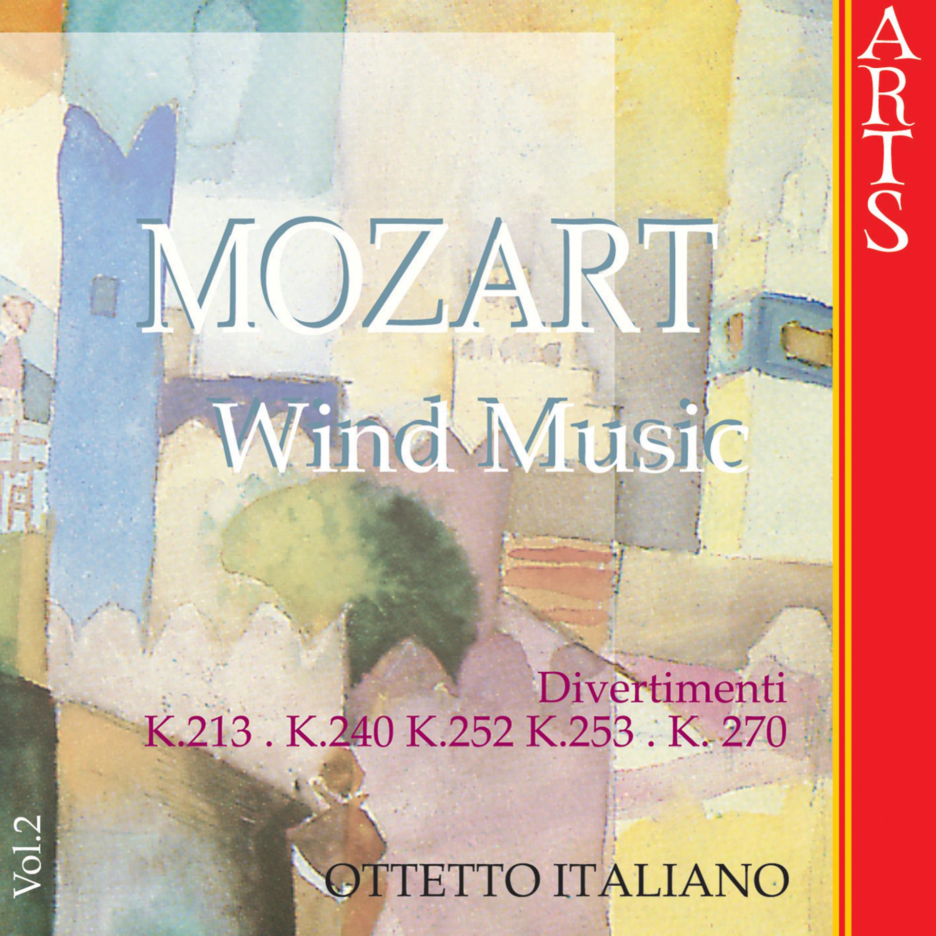 Постер альбома W.A. Mozart: Music for Wind Musics - Vol. 2