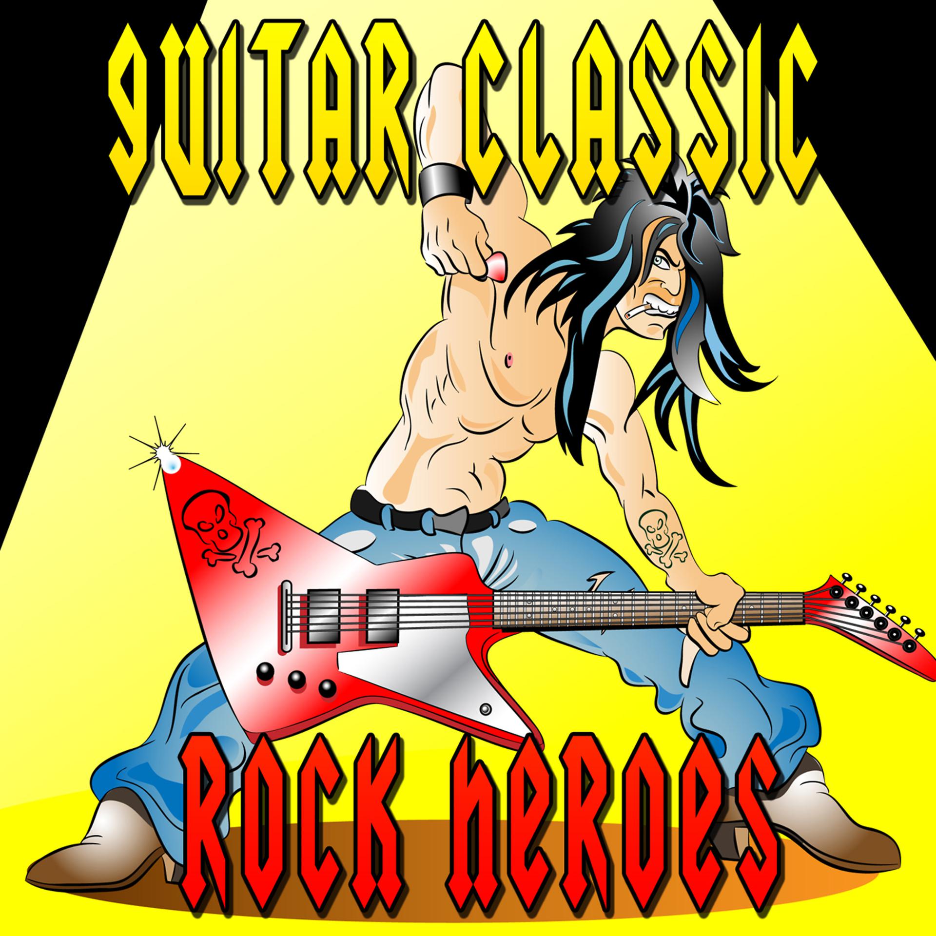 Постер альбома Guitar Classic Rock Heroes