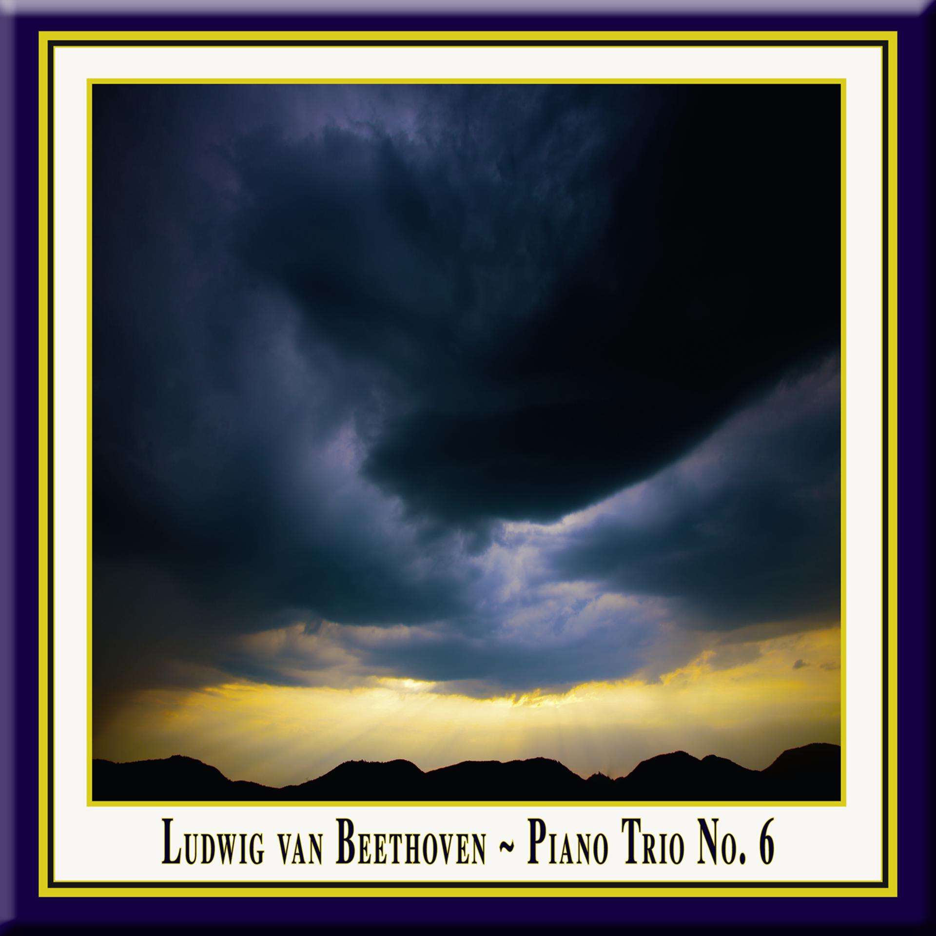 Постер альбома Beethoven: Piano Trio No. 6 in E-Flat Major, Op. 70, No. 2 (Live)