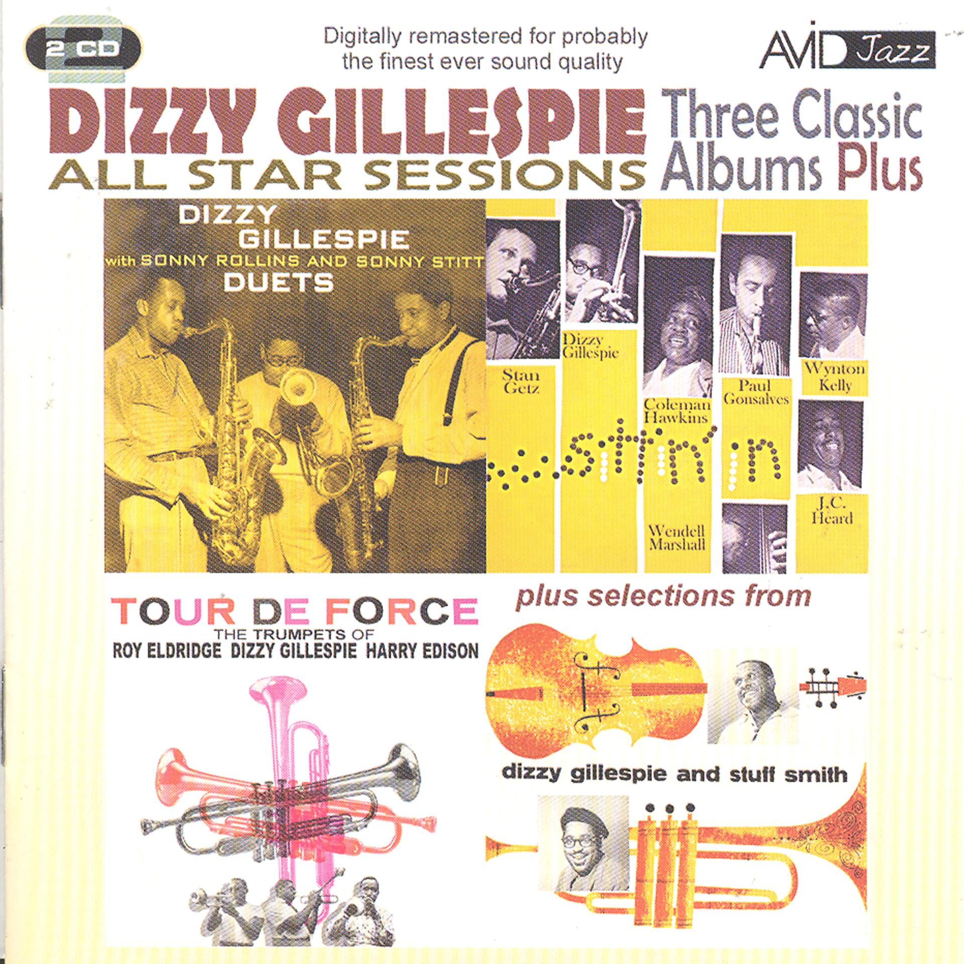 Постер альбома All Star Sessions - Three Classic Albums Plus (With Sonny Rollins & Sonny Stitt: Duets / Tour De Force / Sittin’ In) (Digitally Remastered)
