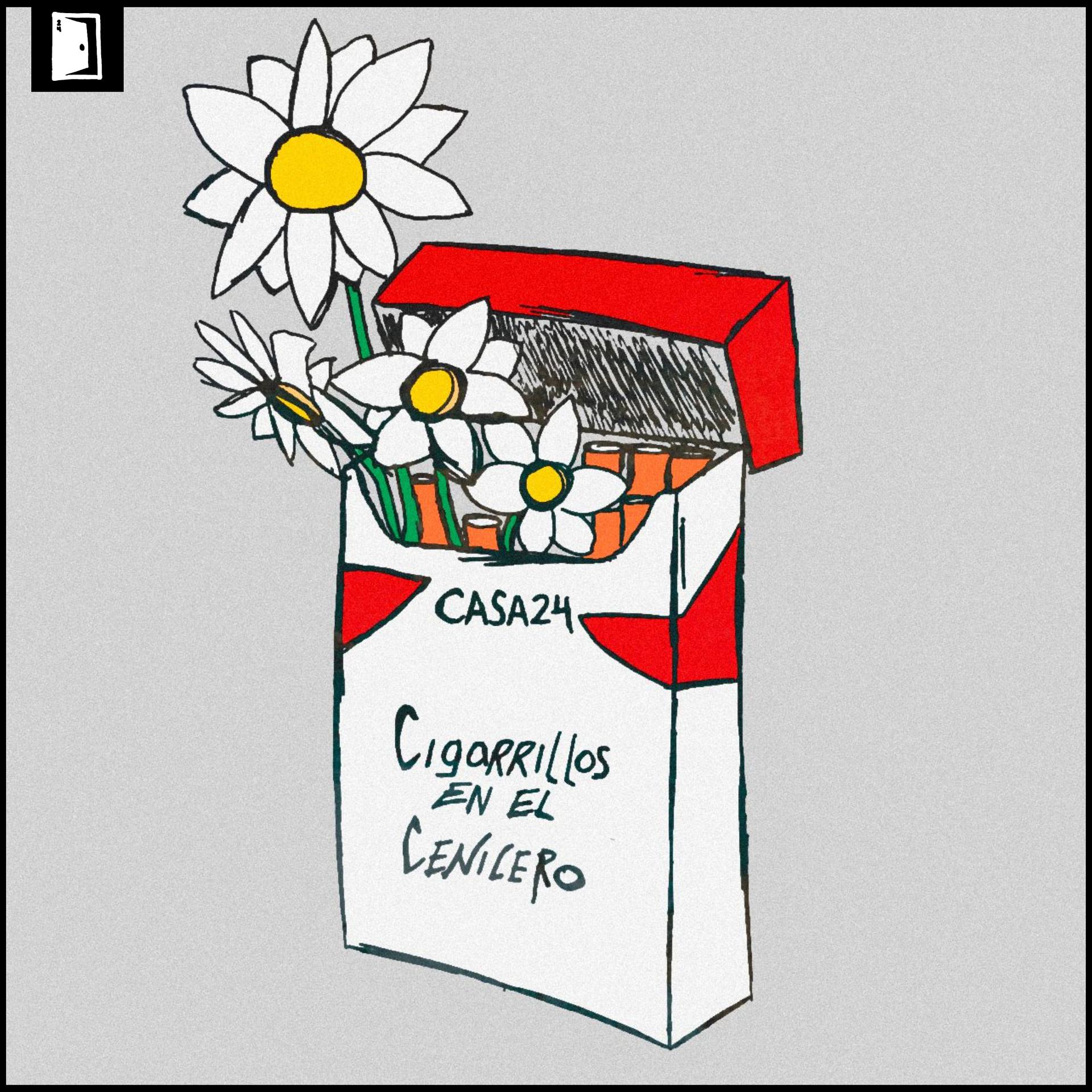 Постер альбома Cigarrillos en el Cenicero
