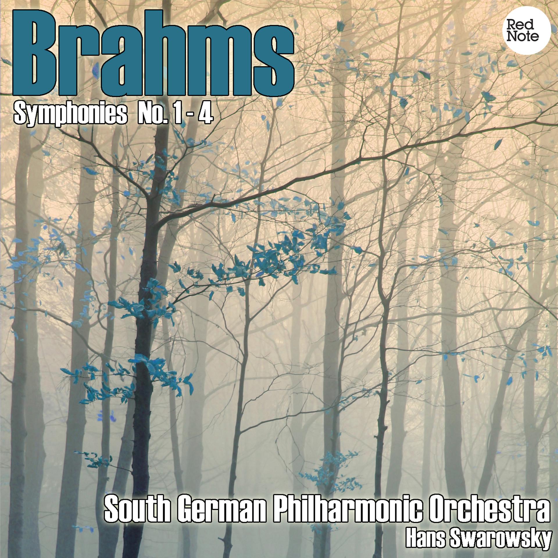 Постер альбома Brahms: Symphonies No. 1 - 4