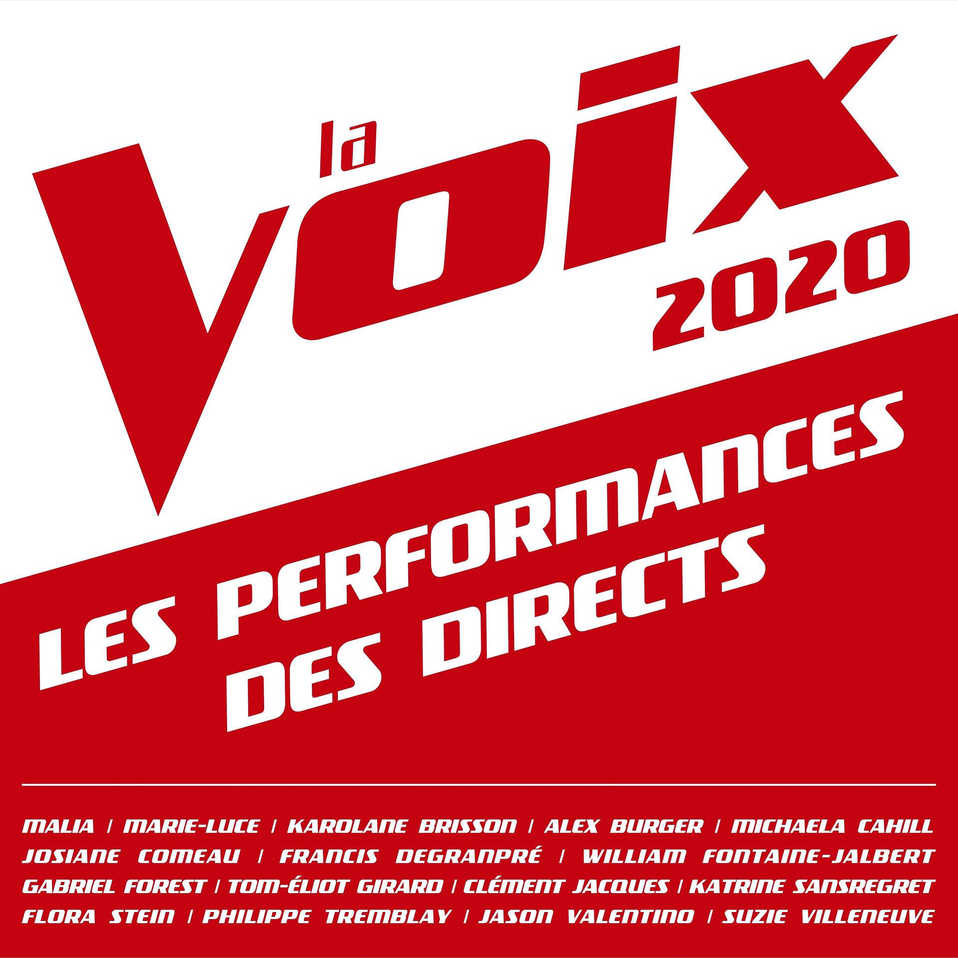 Постер альбома La Voix 2020 - Les performances des directs