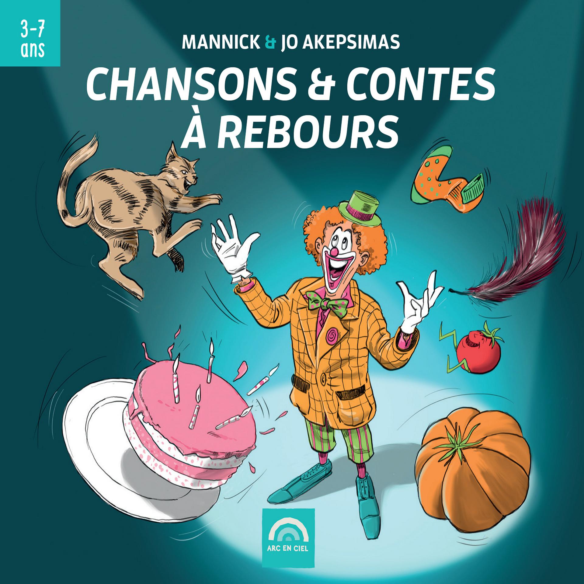 Постер альбома Chansons & contes à rebours (De 3 à 7 ans)