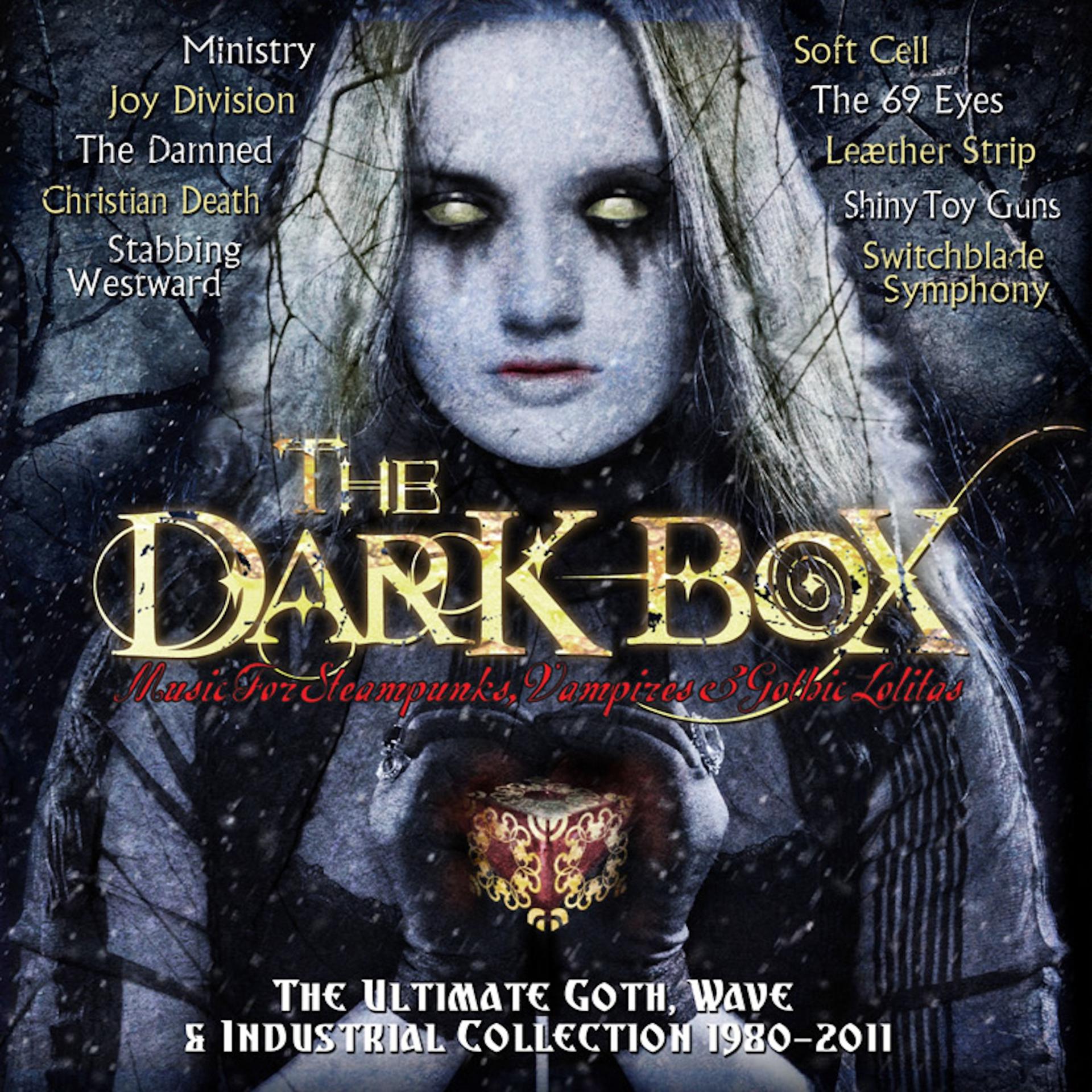 Постер альбома The Dark Box - the Ultimate Goth, Wave & Industrial Collection 1980-2011