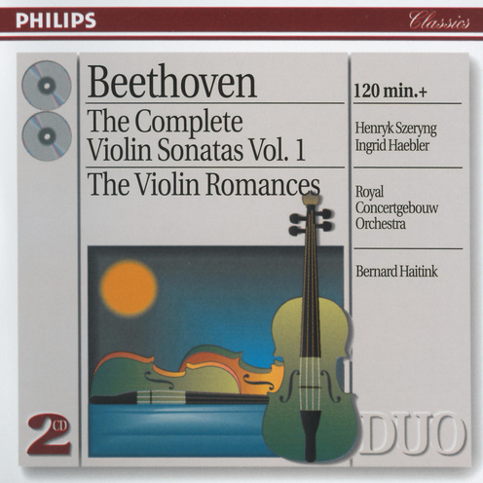 Постер альбома Beethoven: The Complete Violin Sonatas, Vol. I; The Violin Romances