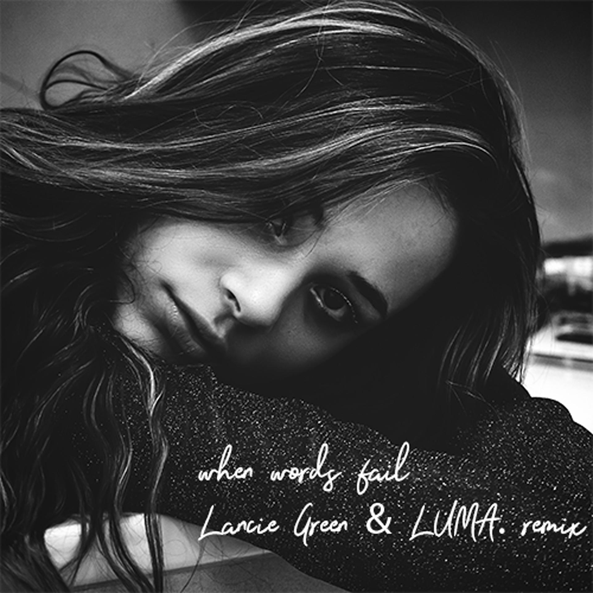 Постер альбома when words fail (Lancie Green & LUMA. Remix)