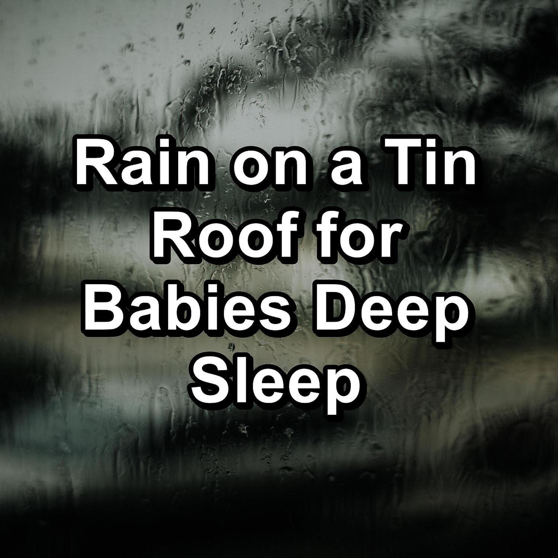 Постер альбома Rain on a Tin Roof for Babies Deep Sleep