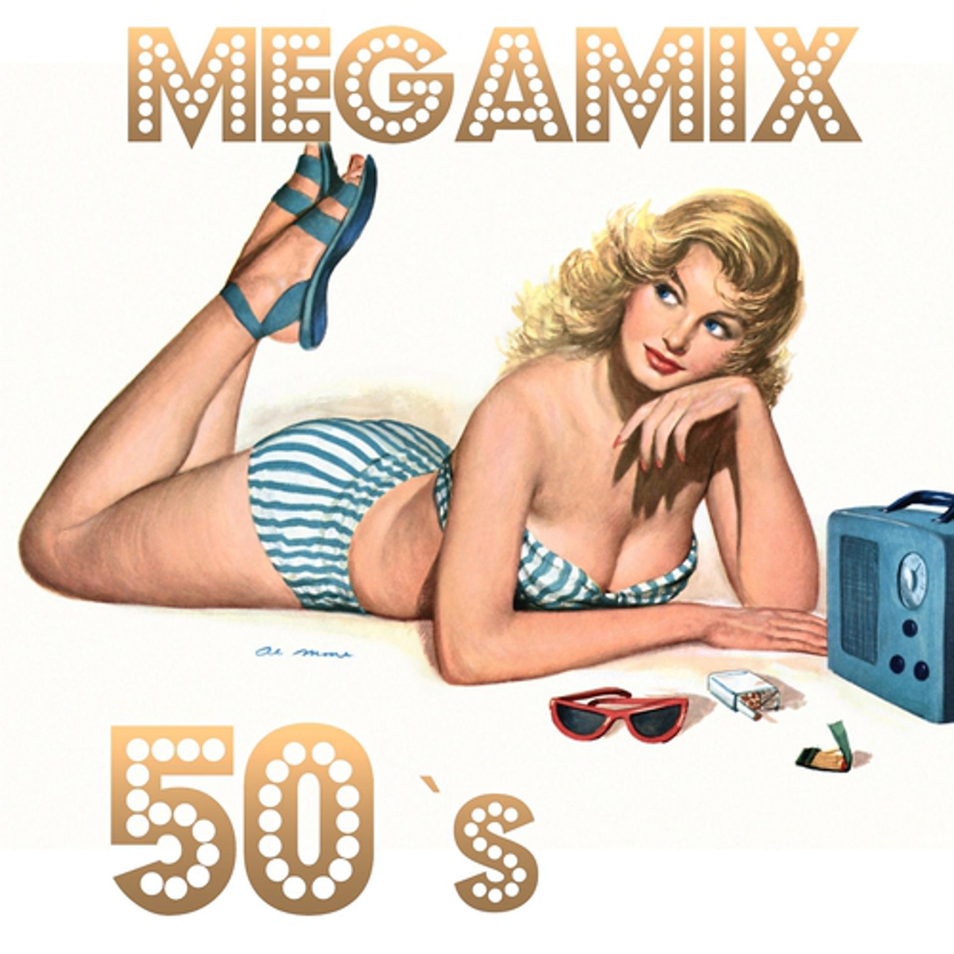 Постер альбома Blue Suede Shoes / Johnny B Goode / Oh Carol / Mambo Italiano / Tequila / Hot Diggity / Peggy Sue (Megamix 50's)