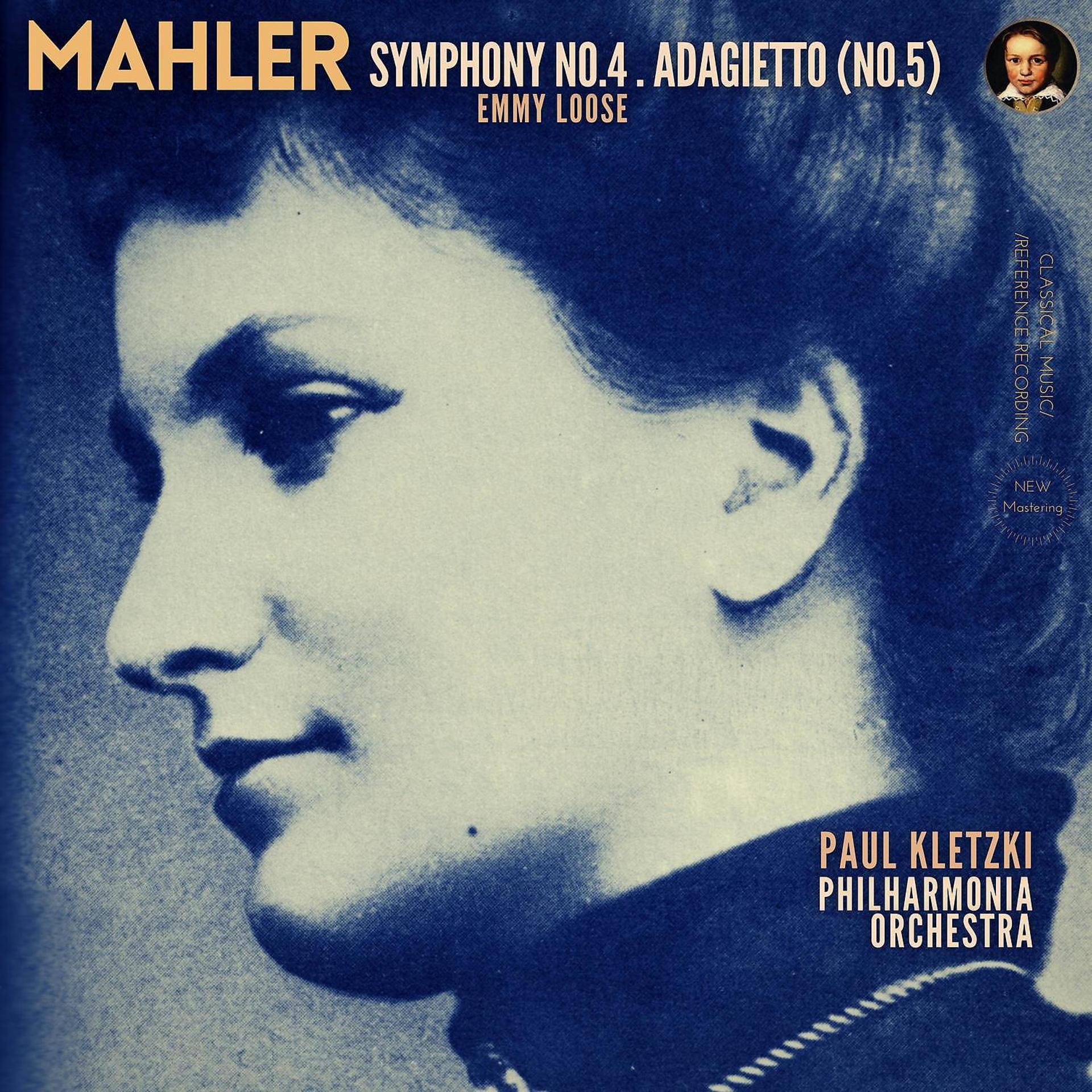 Постер альбома Mahler: Symphony No. 4 and Adagietto (No. 5) by Paul Kletzki