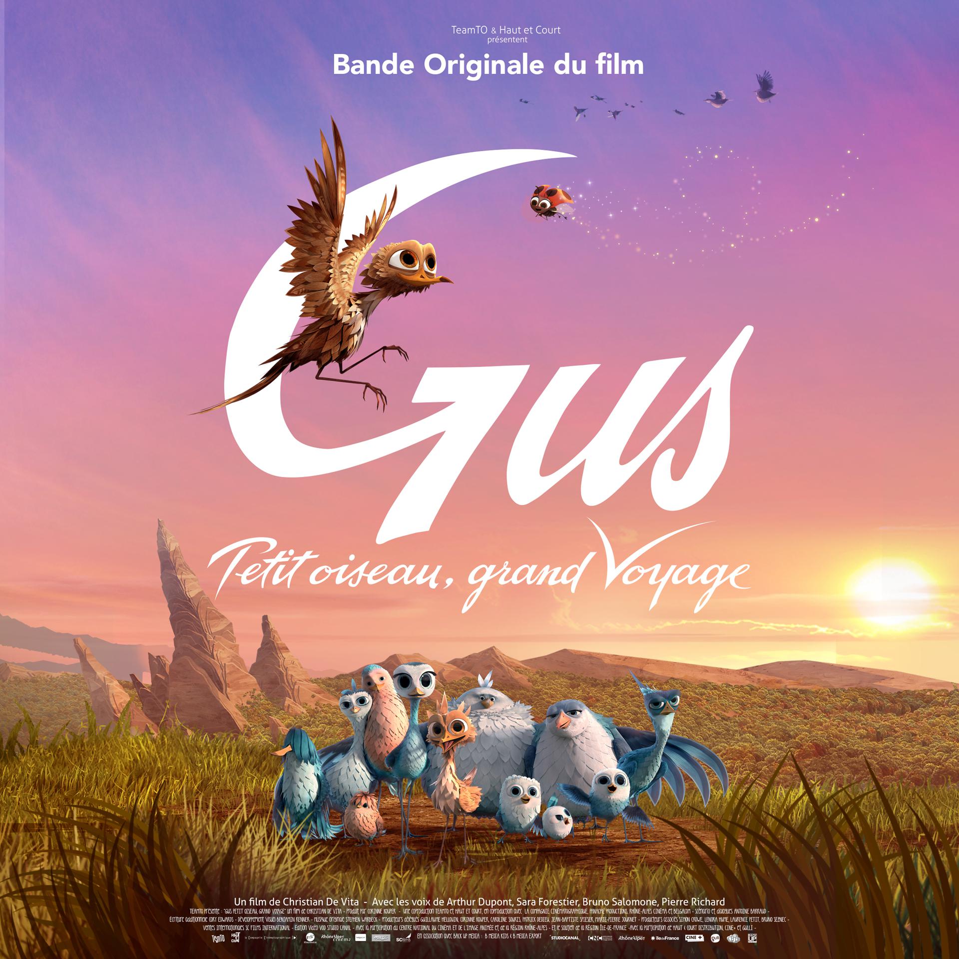 Постер альбома Gus: petit oiseau, grand voyage (Bande originale du film)
