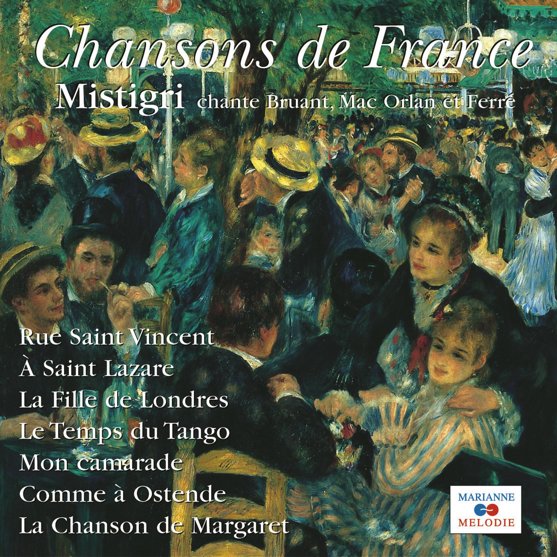 Постер альбома Chante Bruant, Mac Orlan et Ferré (Collection "Chanson de France")