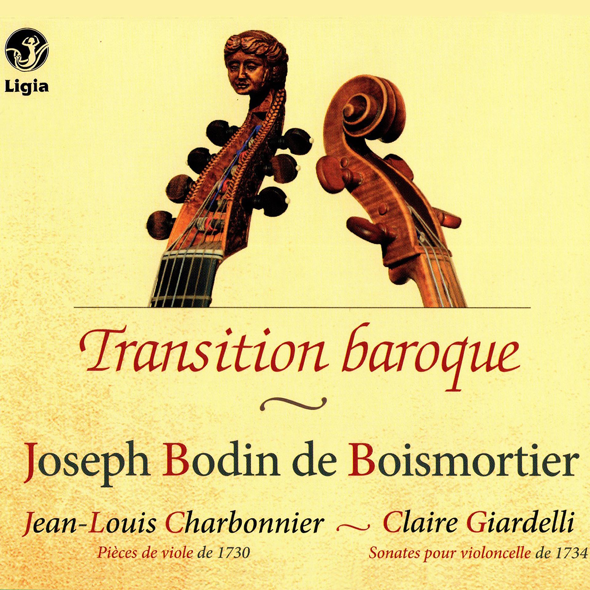 Постер альбома Transition baroque : Joseph Bodin de Boismortier (Trente et Unième œuvre & Œuvre Cinquantième)