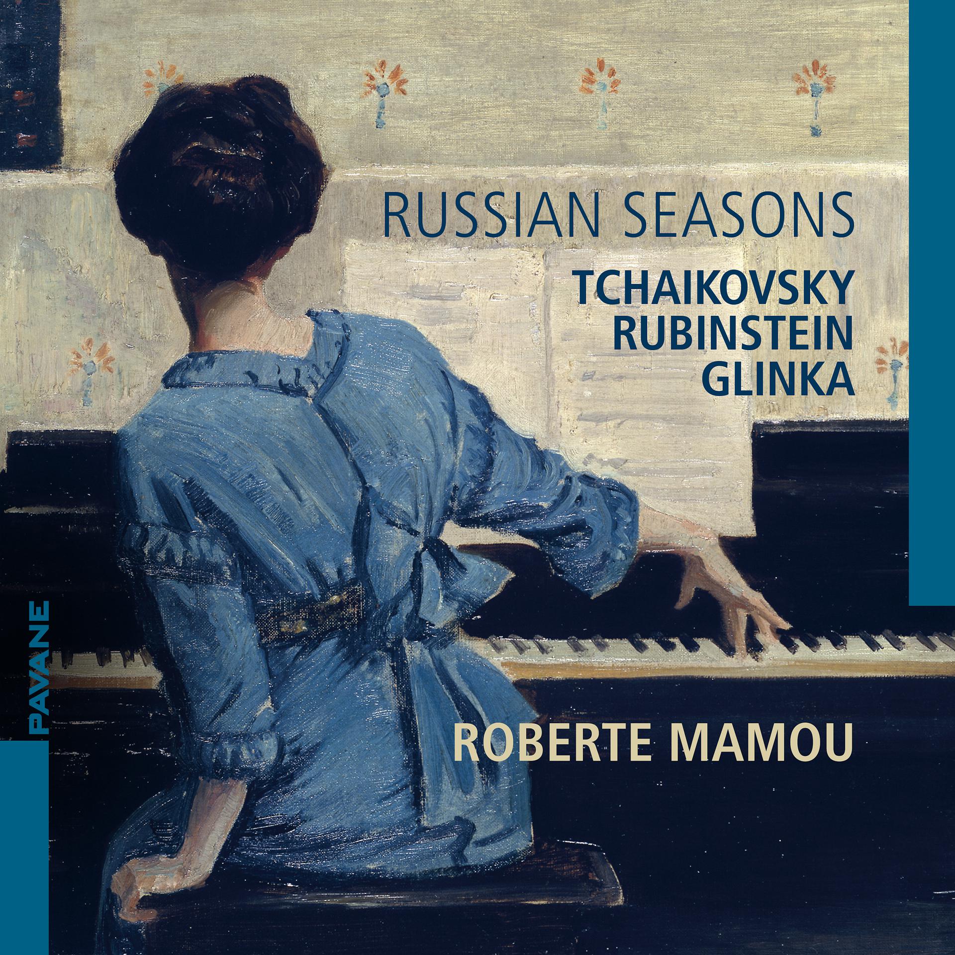 Постер альбома Tchaikovsky, Rubinstein & Glinka: Russian Seasons