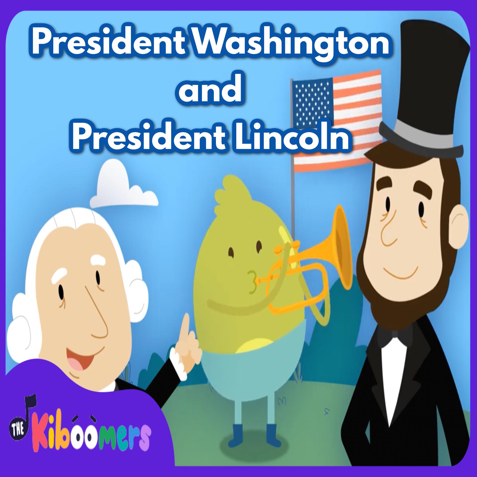 Постер альбома President Washington and President Lincoln