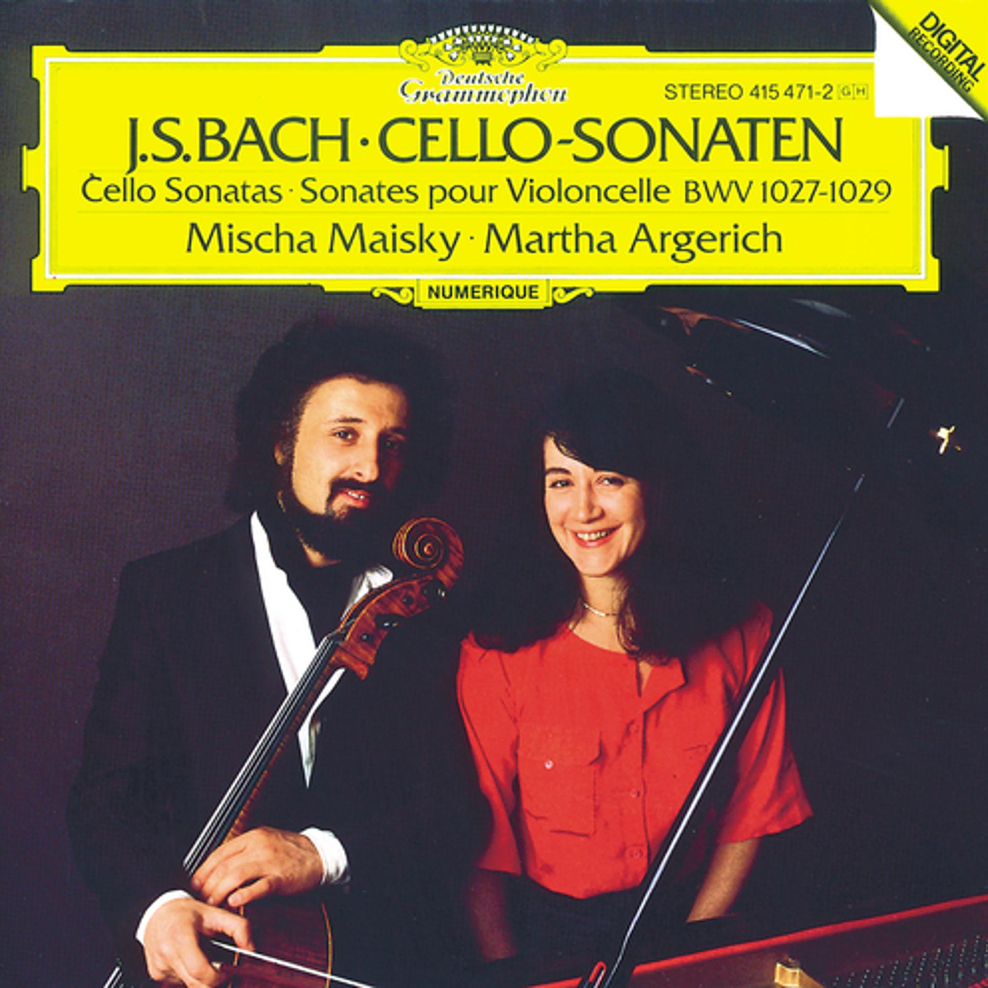 Постер альбома Bach, J.S.: Cello Sonatas BWV 1027-1029