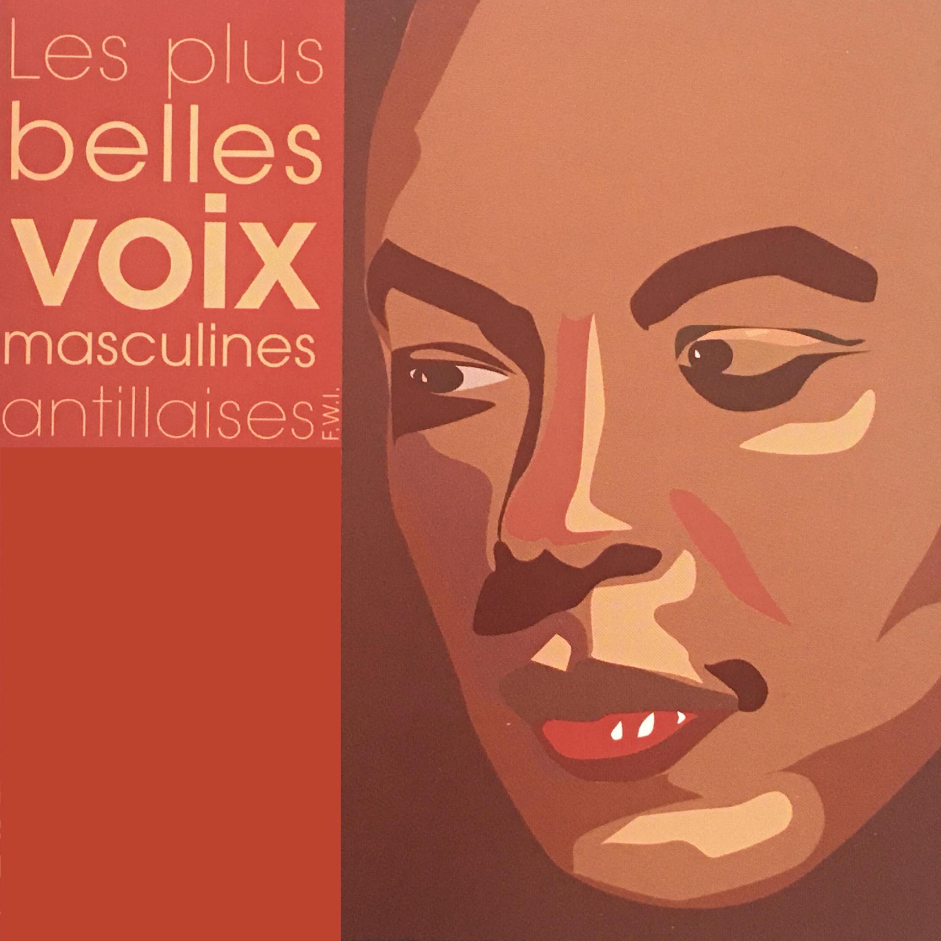 Постер альбома Les plus belles voix masculines antillaises (F.W.I)