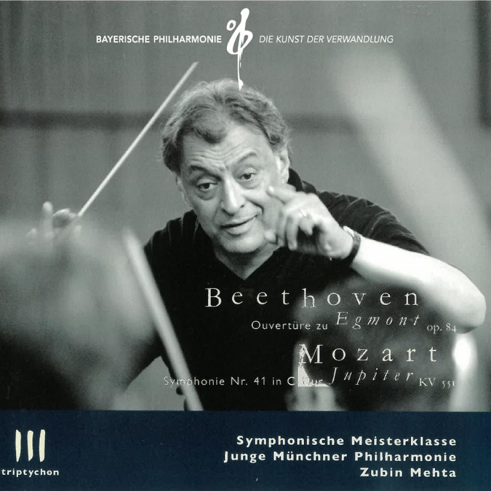 Постер альбома Symphonische Meisterklasse mit Zubin Mehta "Beethoven & Mozart" (Live)