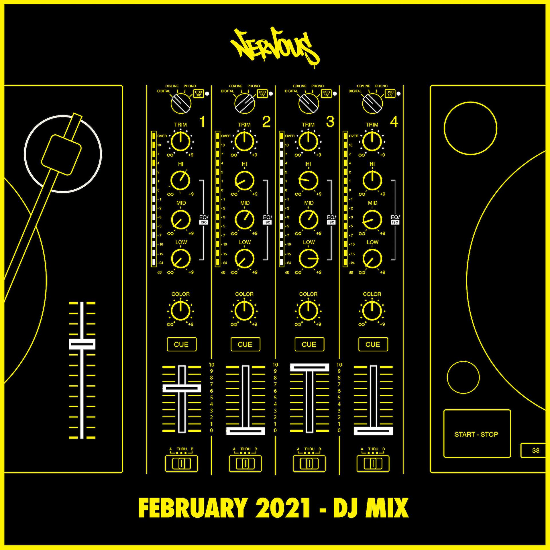 Постер альбома Nervous February 2021 (DJ Mix)