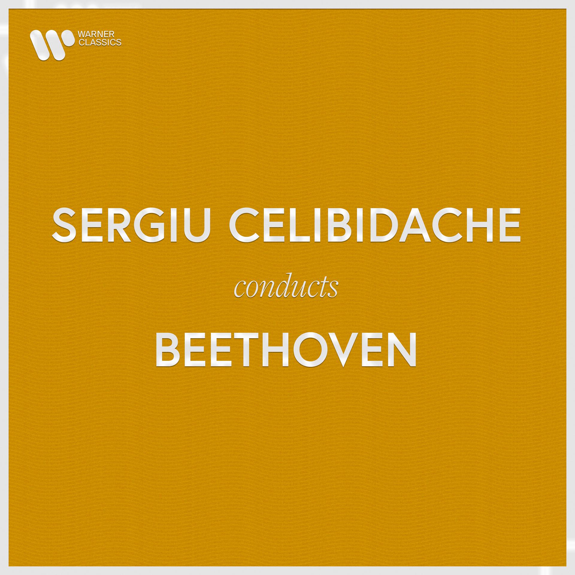 Постер альбома Sergiu Celibidache Conducts Beethoven (Live)
