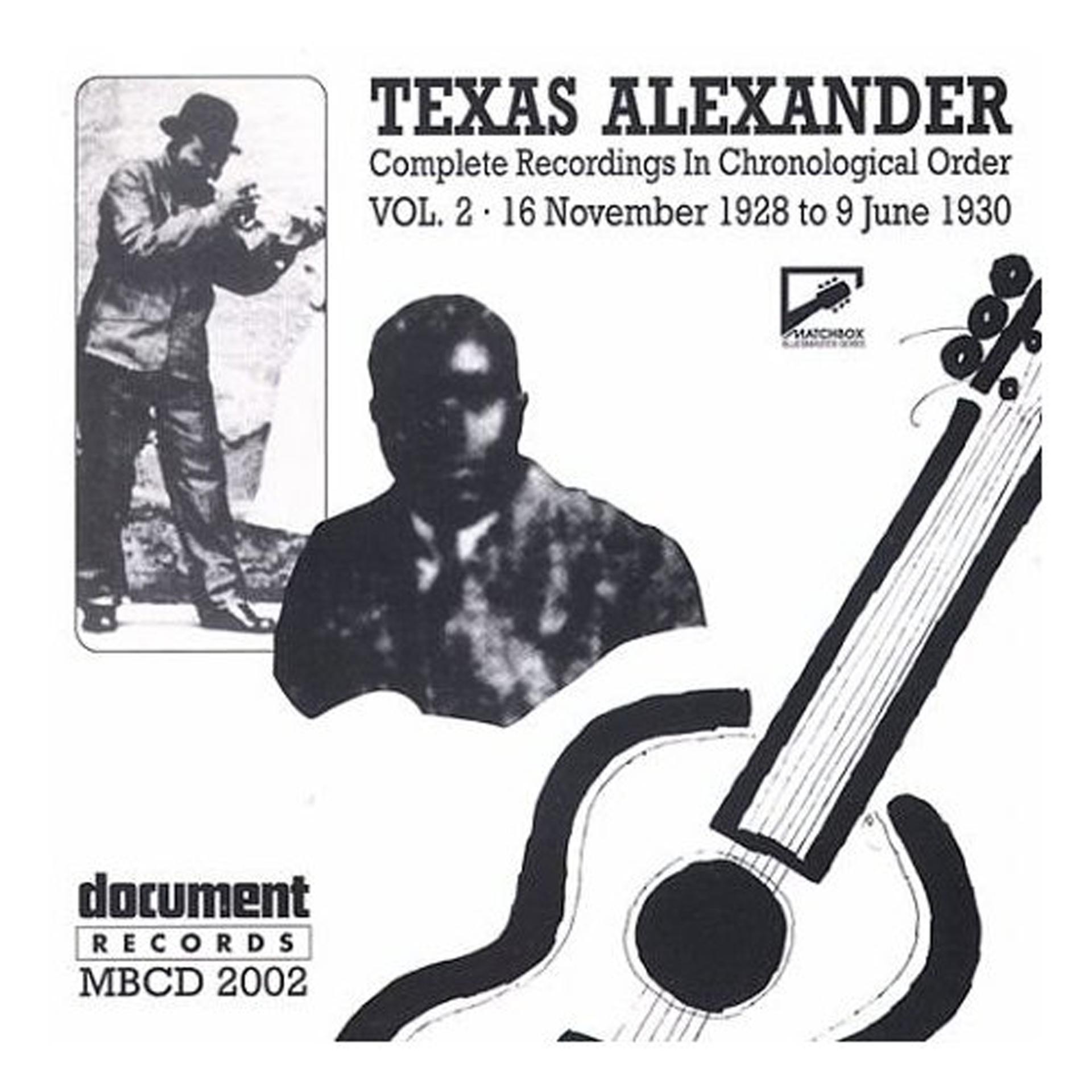 Постер альбома Texas Alexander Vol. 2 (1928-1930)