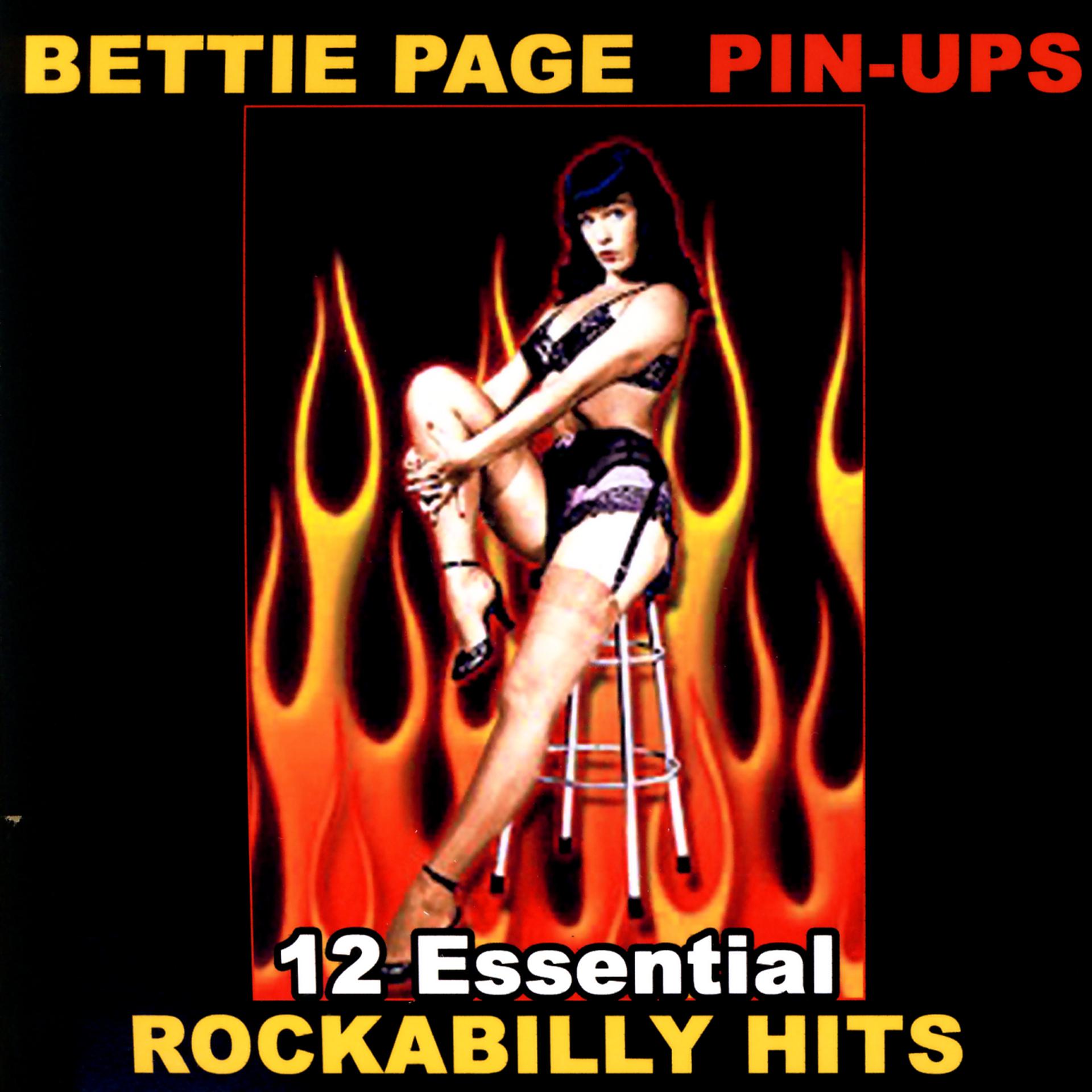 Постер альбома Bettie Page Pinups - 12 Essential Rockabilly Hits