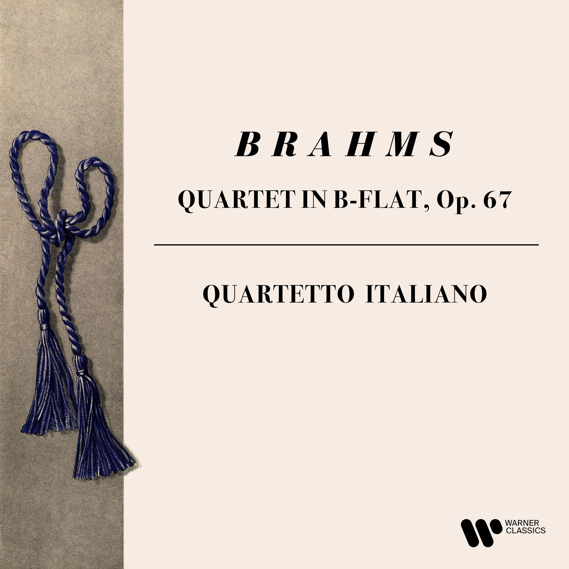 Постер альбома Brahms: String Quartet No. 3, Op. 67