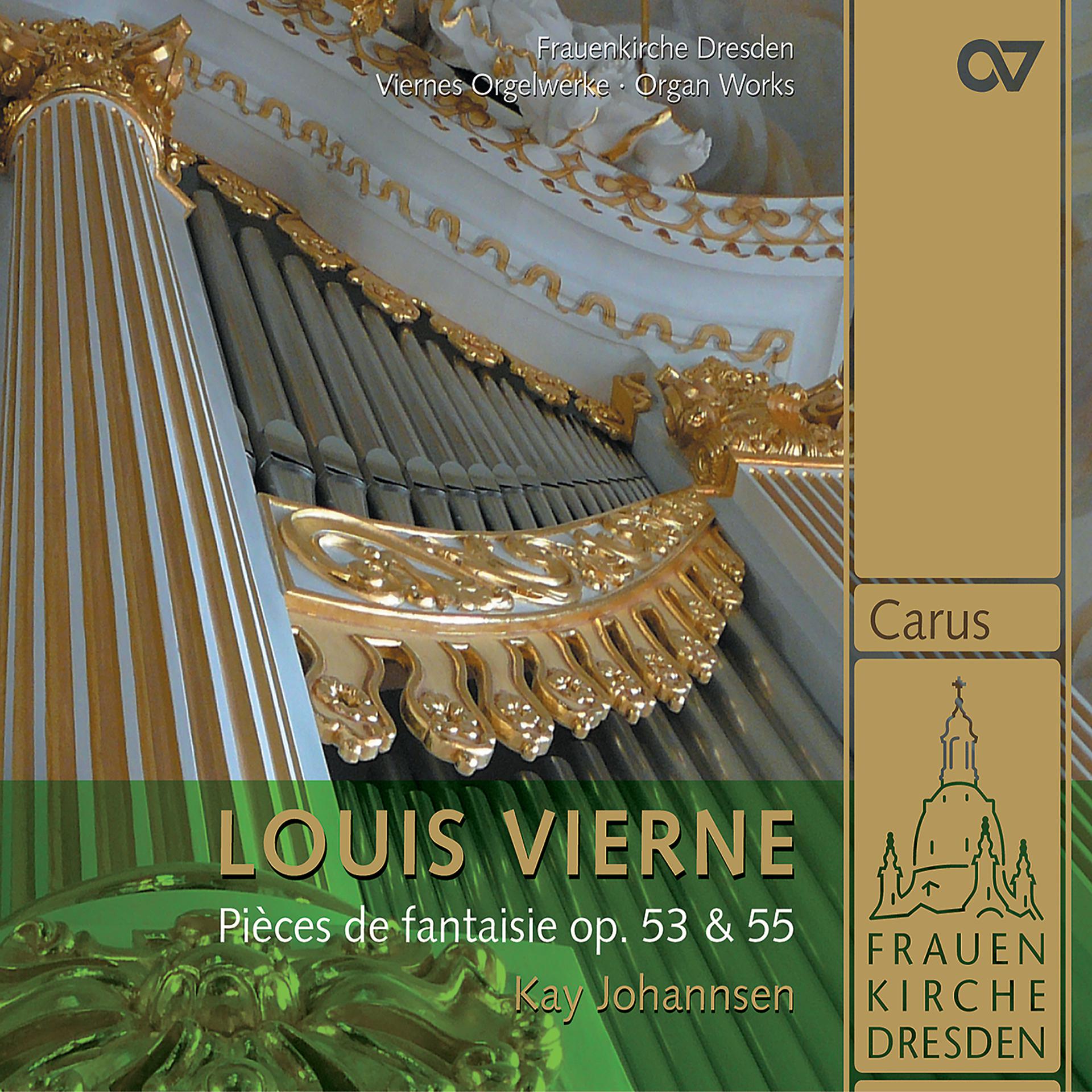 Постер альбома Vierne: 24 Pièces de fantaisie, Op. 53 & 55