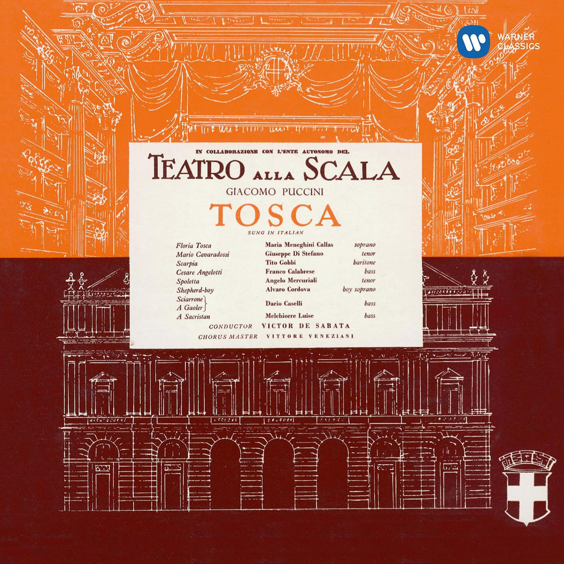 Постер альбома Puccini: Tosca (1953 - de Sabata) - Callas Remastered
