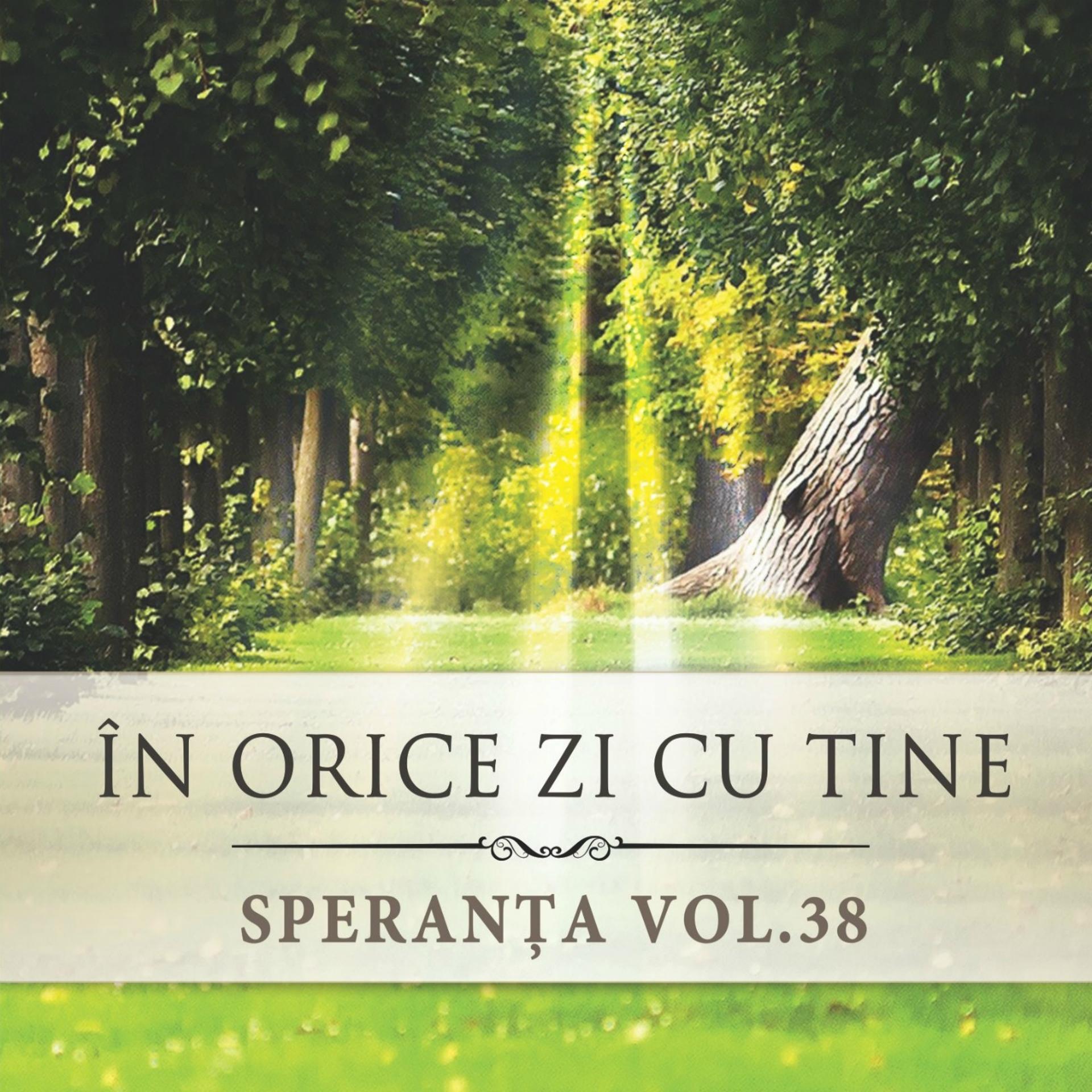 Постер альбома Speranta, Vol. 38
