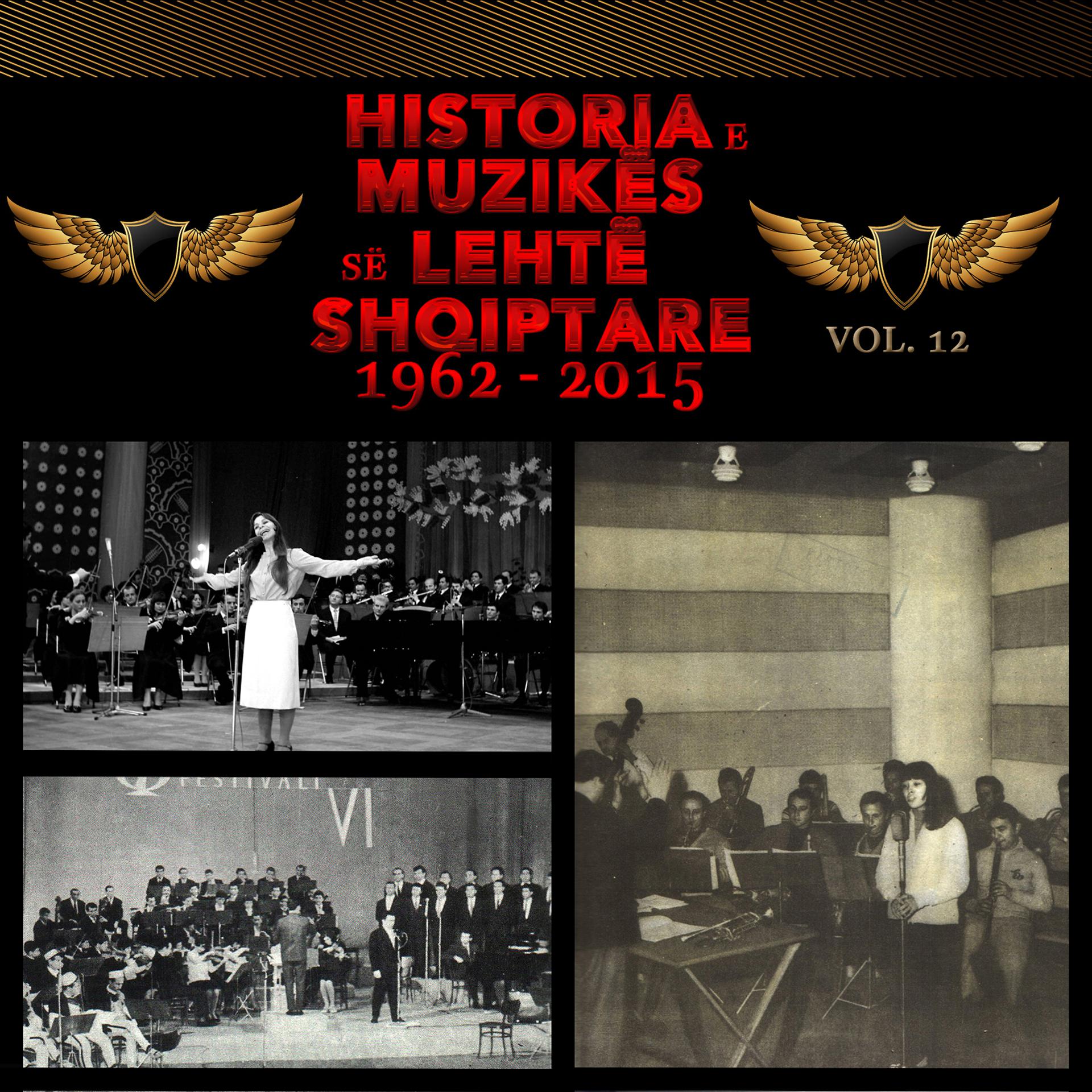 Постер альбома Historia E Muzikës Së Lehtë Shqiptare, 1962 - 2015, Vol. 12