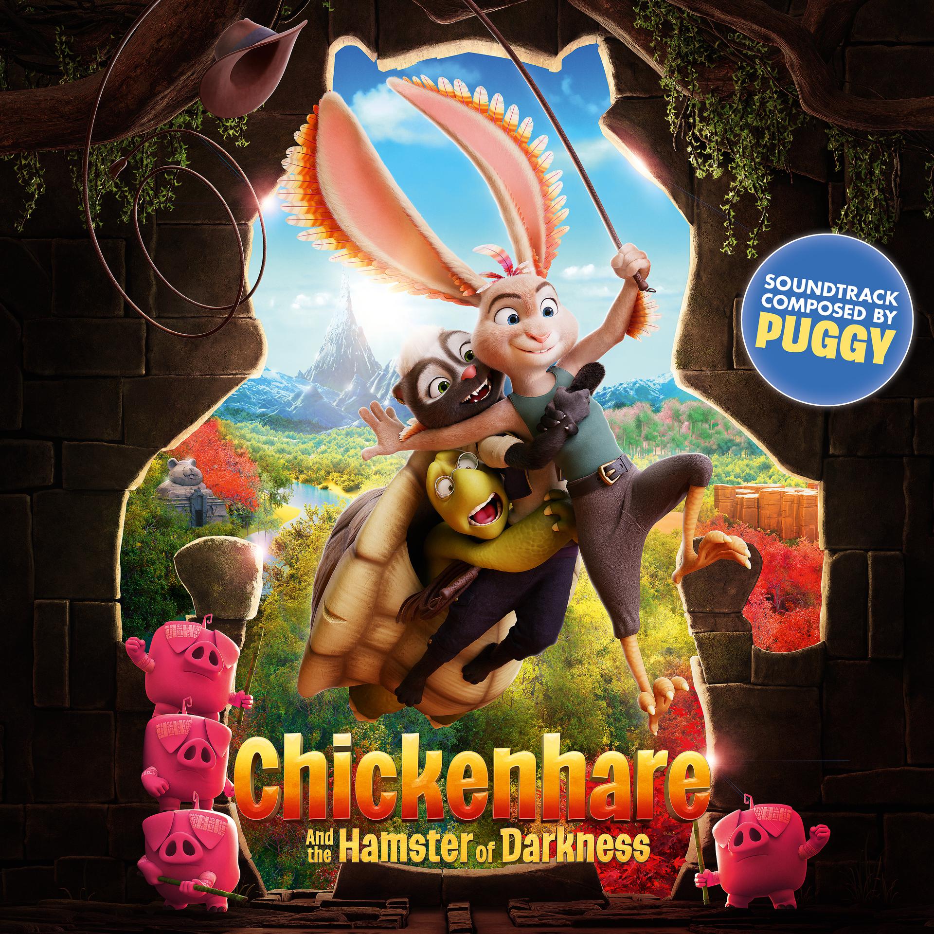 Постер альбома Chickenhare and the Hamster of Darkness (Original Motion Picture Soundtrack)