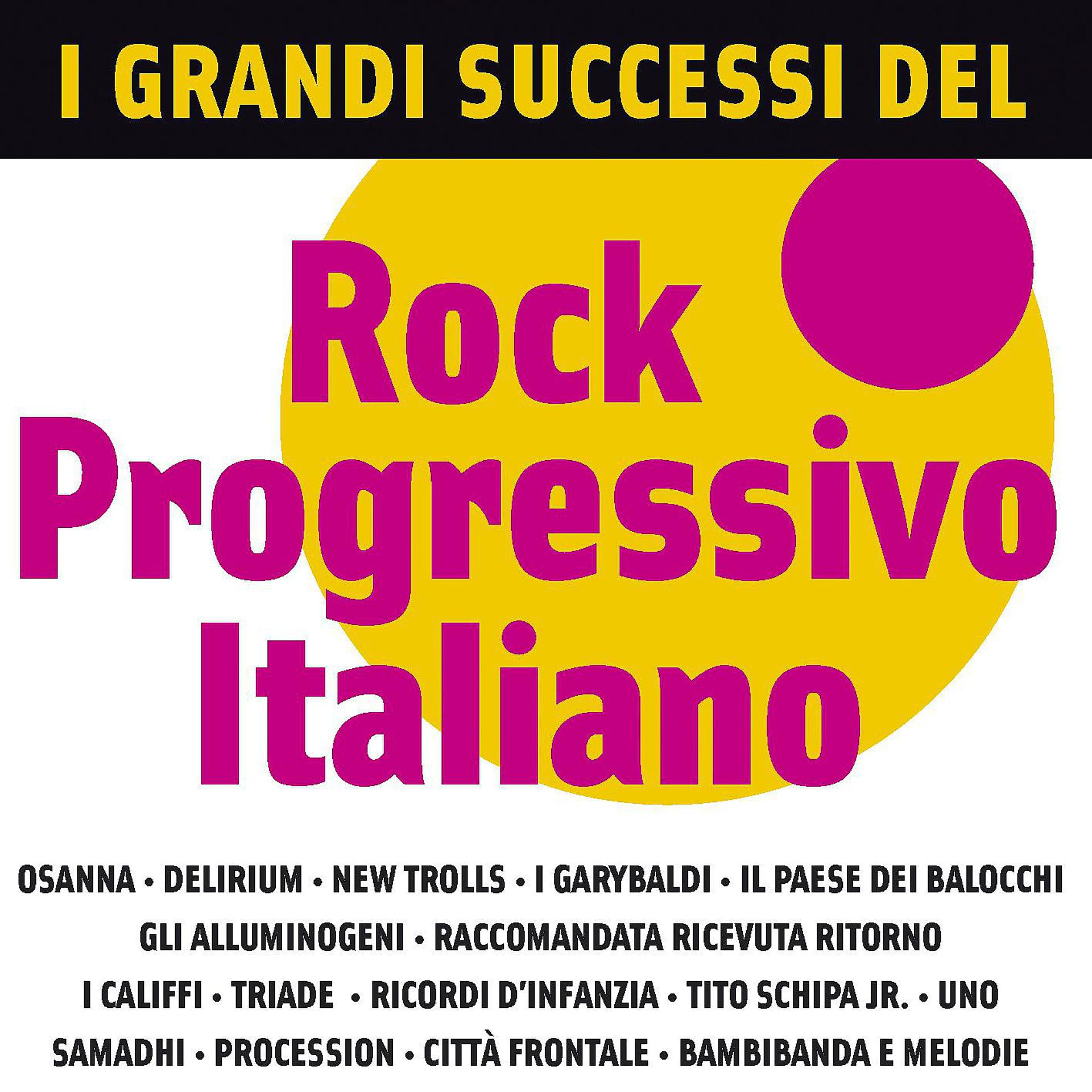 Постер альбома I Grandi Successi del Rock Progressivo Italiano