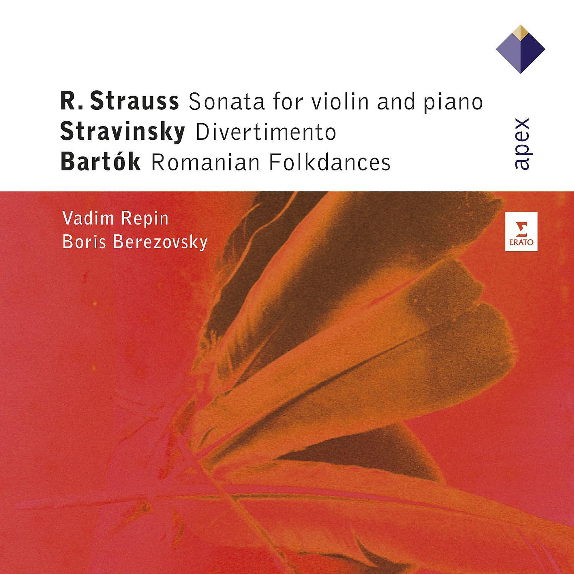Постер альбома Strauss, Stravinsky & Bartók : Violin Sonatas