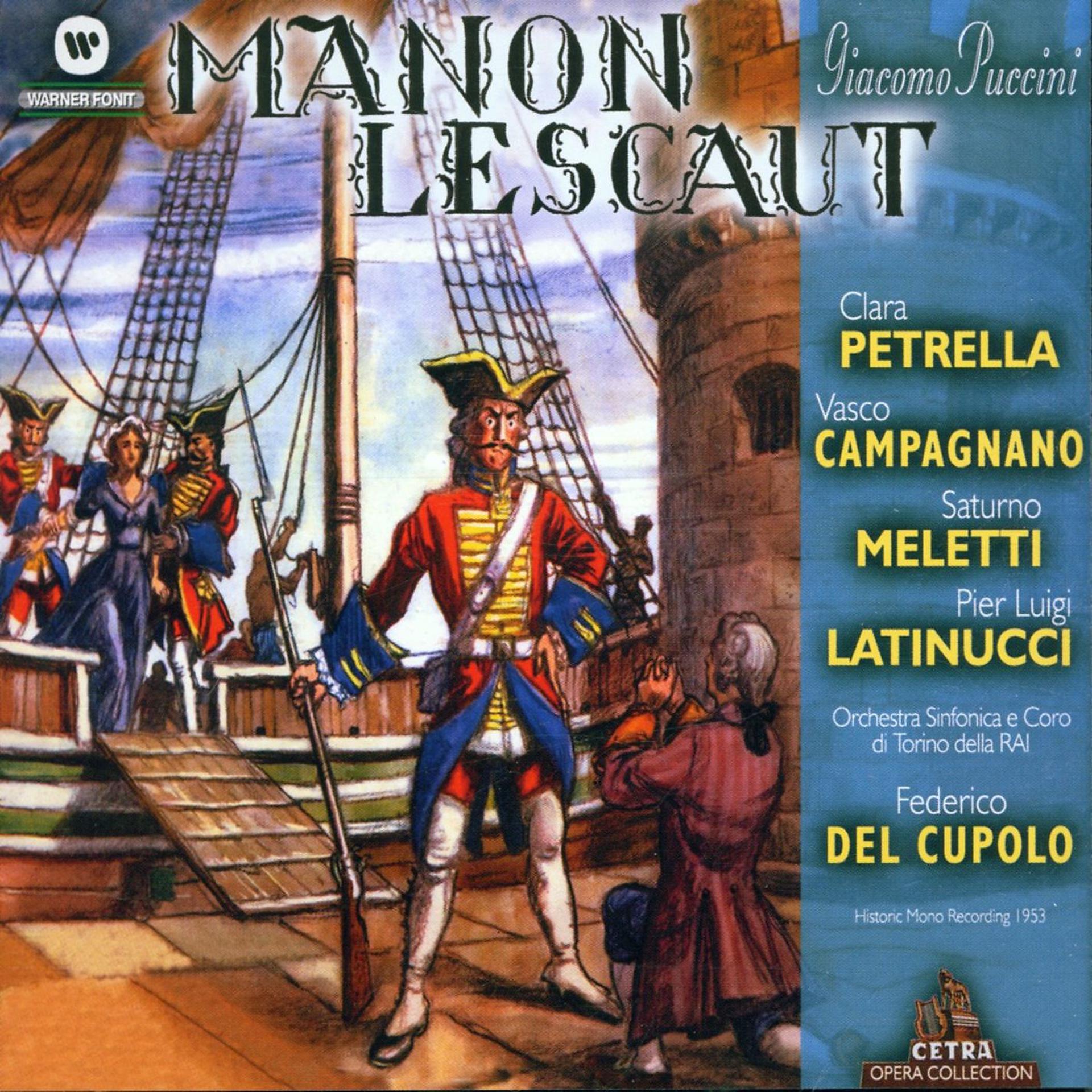 Постер альбома Manon Lescaut