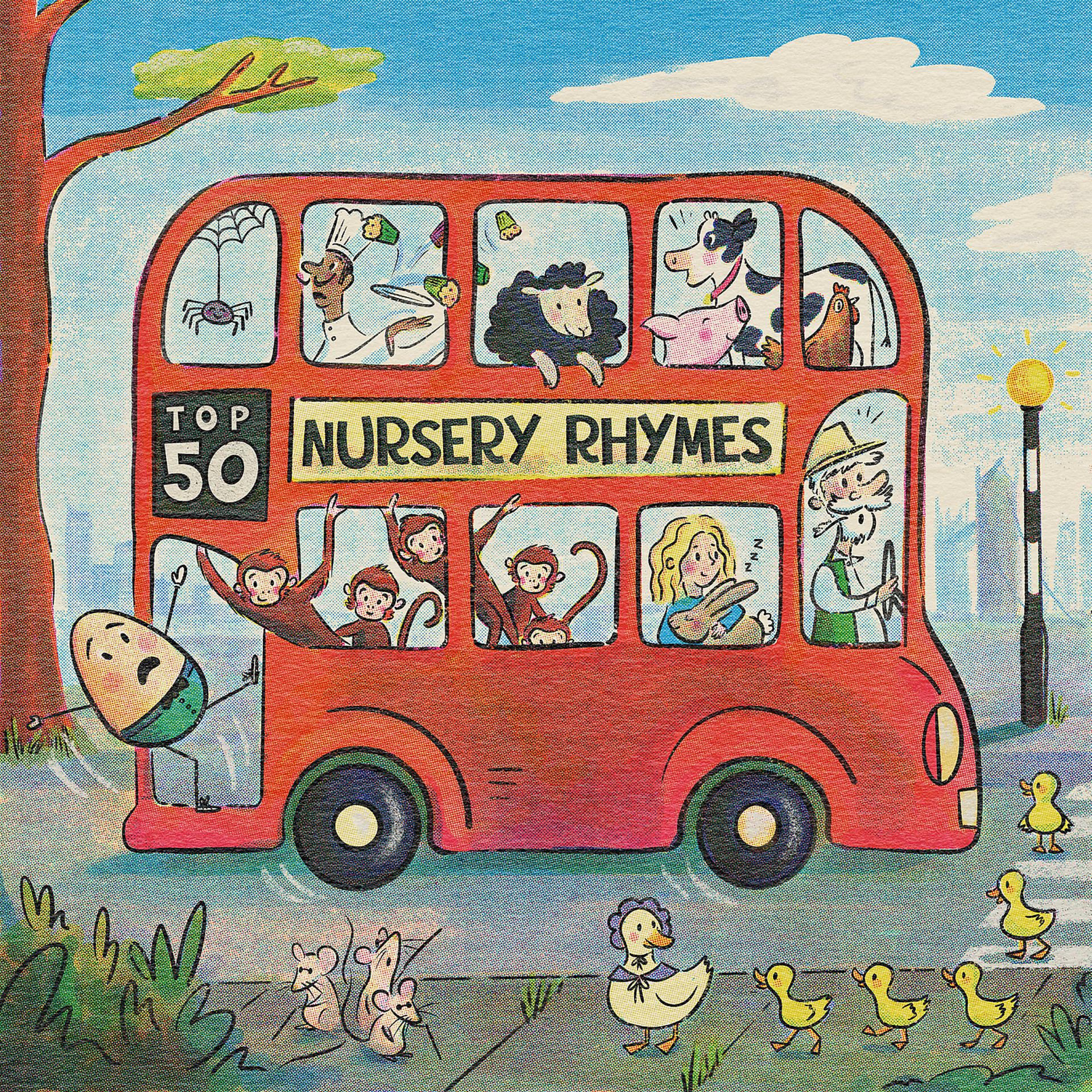 Постер альбома Top 50 Nursery Rhymes