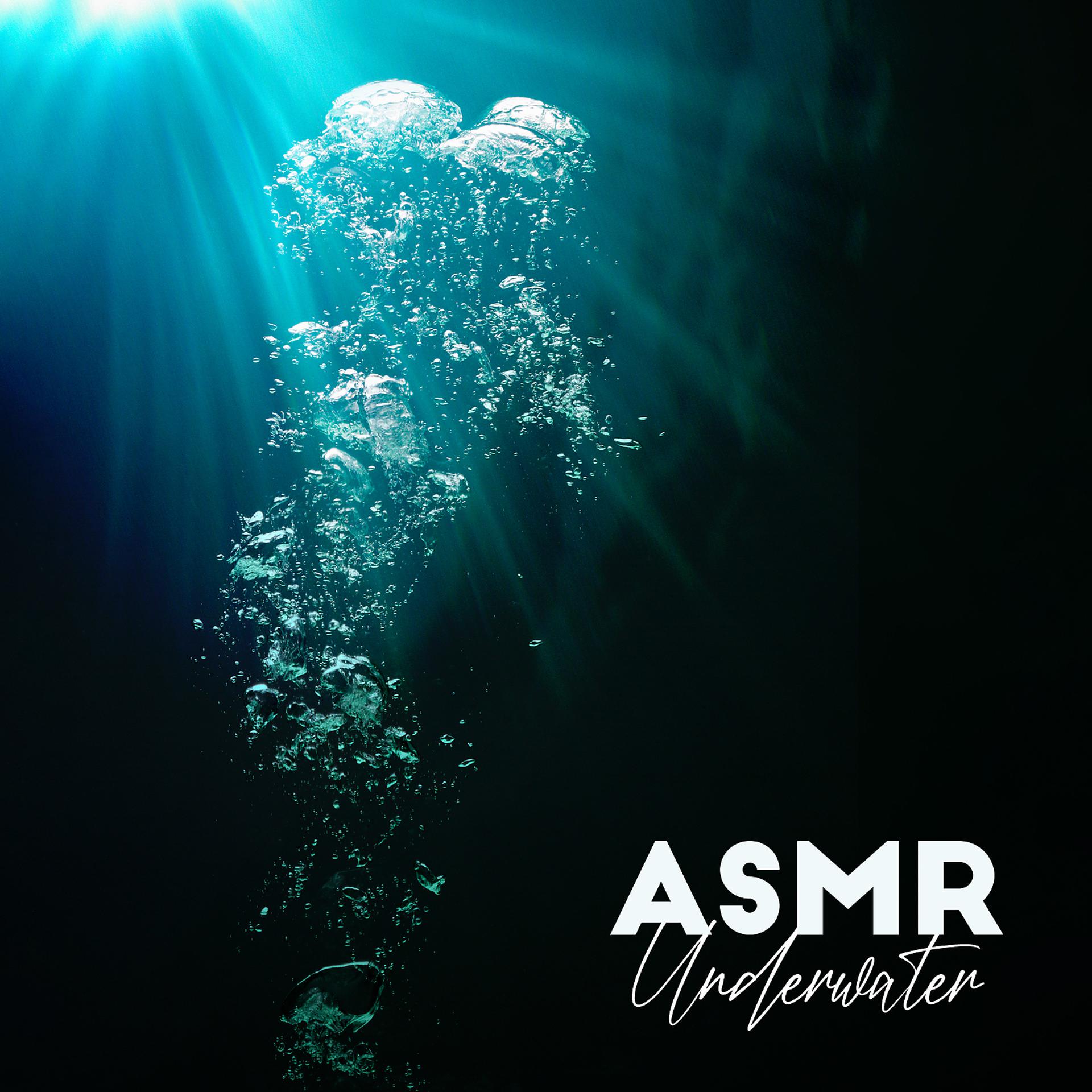 Постер альбома ASMR Underwater: Relaxing White Noise for Meditation, Sleep & Study (Real Bubble Sounds)